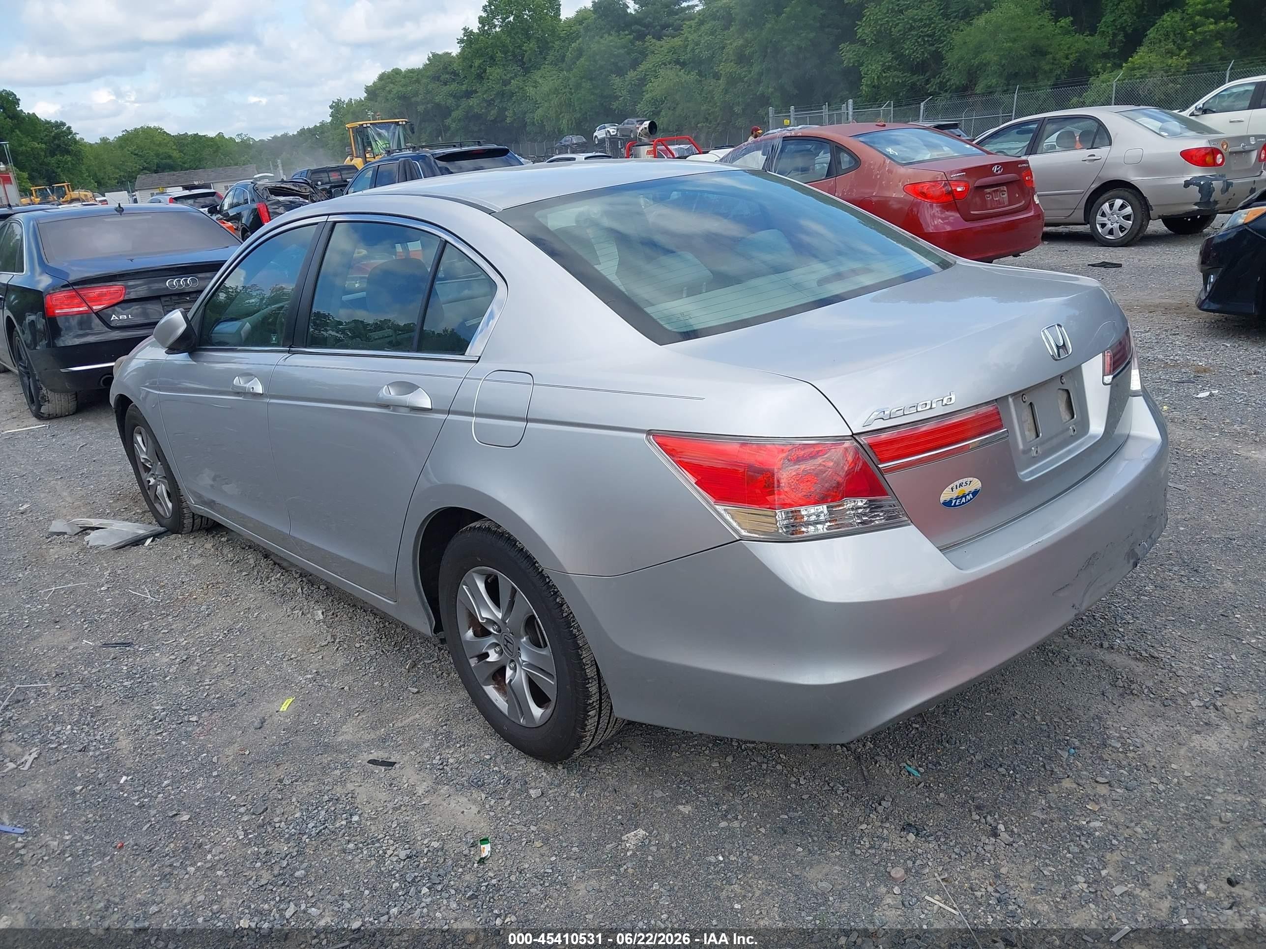 2012 Honda Accord 2.4 Lx-p Silver vin: 1HGCP2F47CA001449