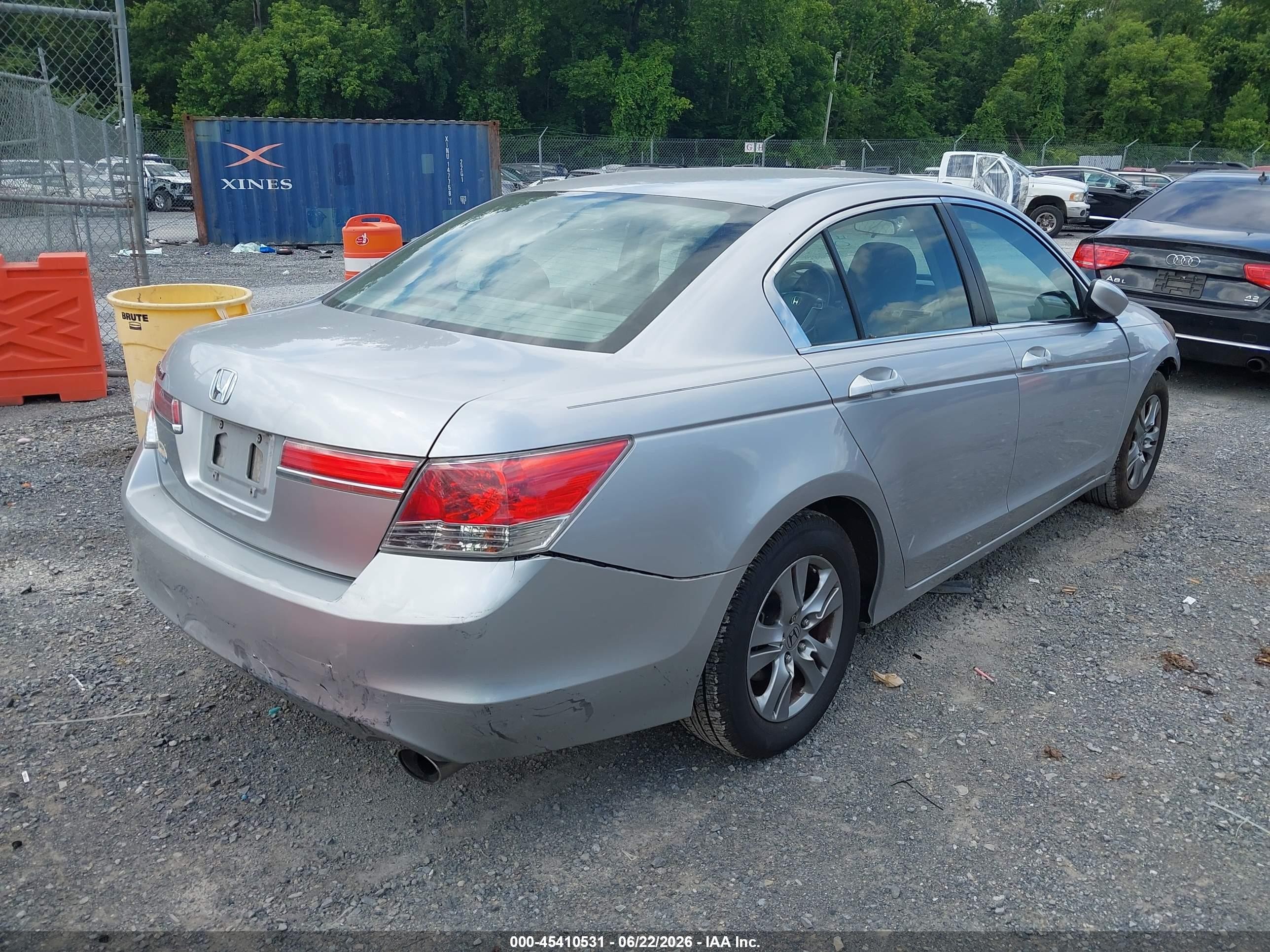2012 Honda Accord 2.4 Lx-p Silver vin: 1HGCP2F47CA001449