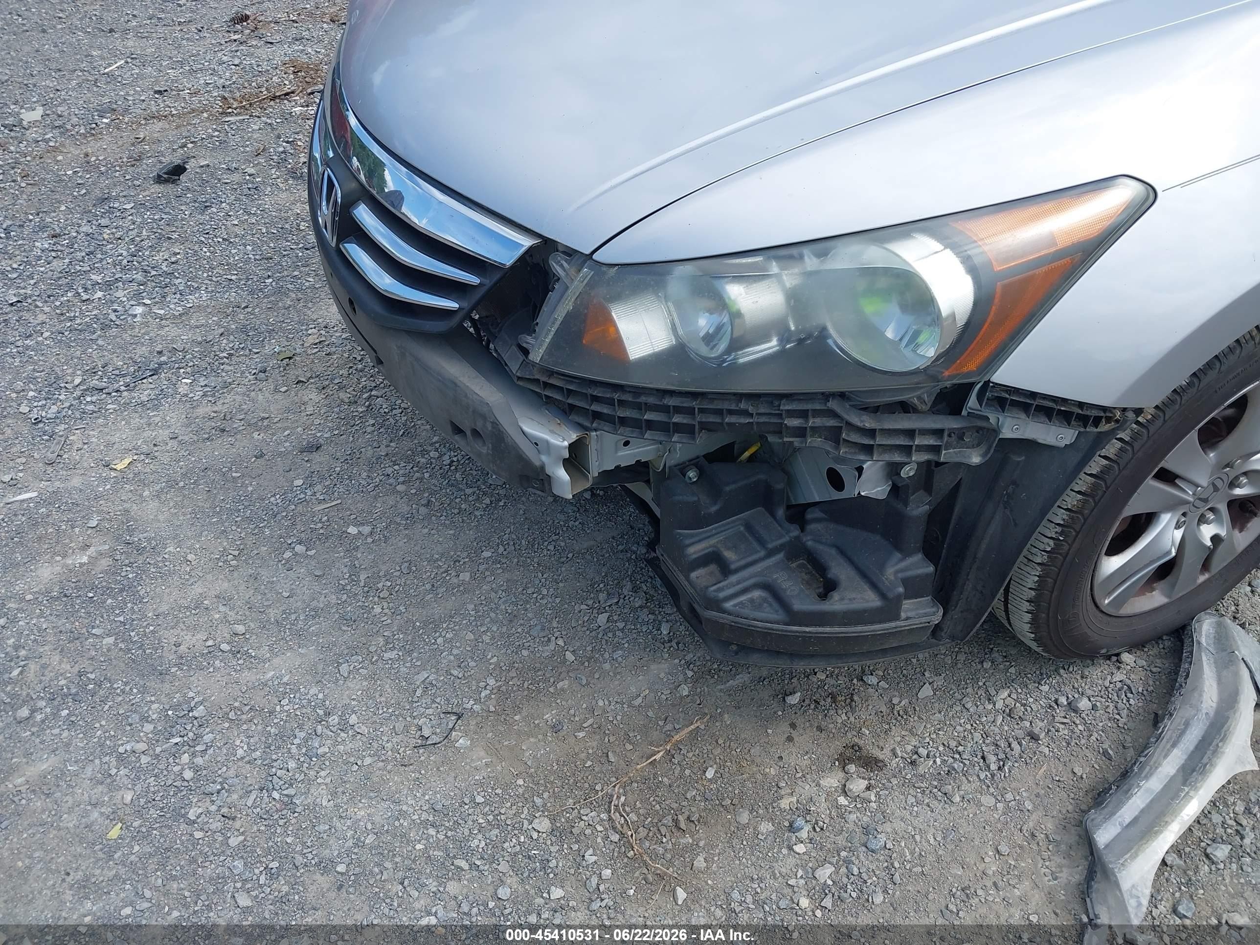 2012 Honda Accord 2.4 Lx-p Silver vin: 1HGCP2F47CA001449