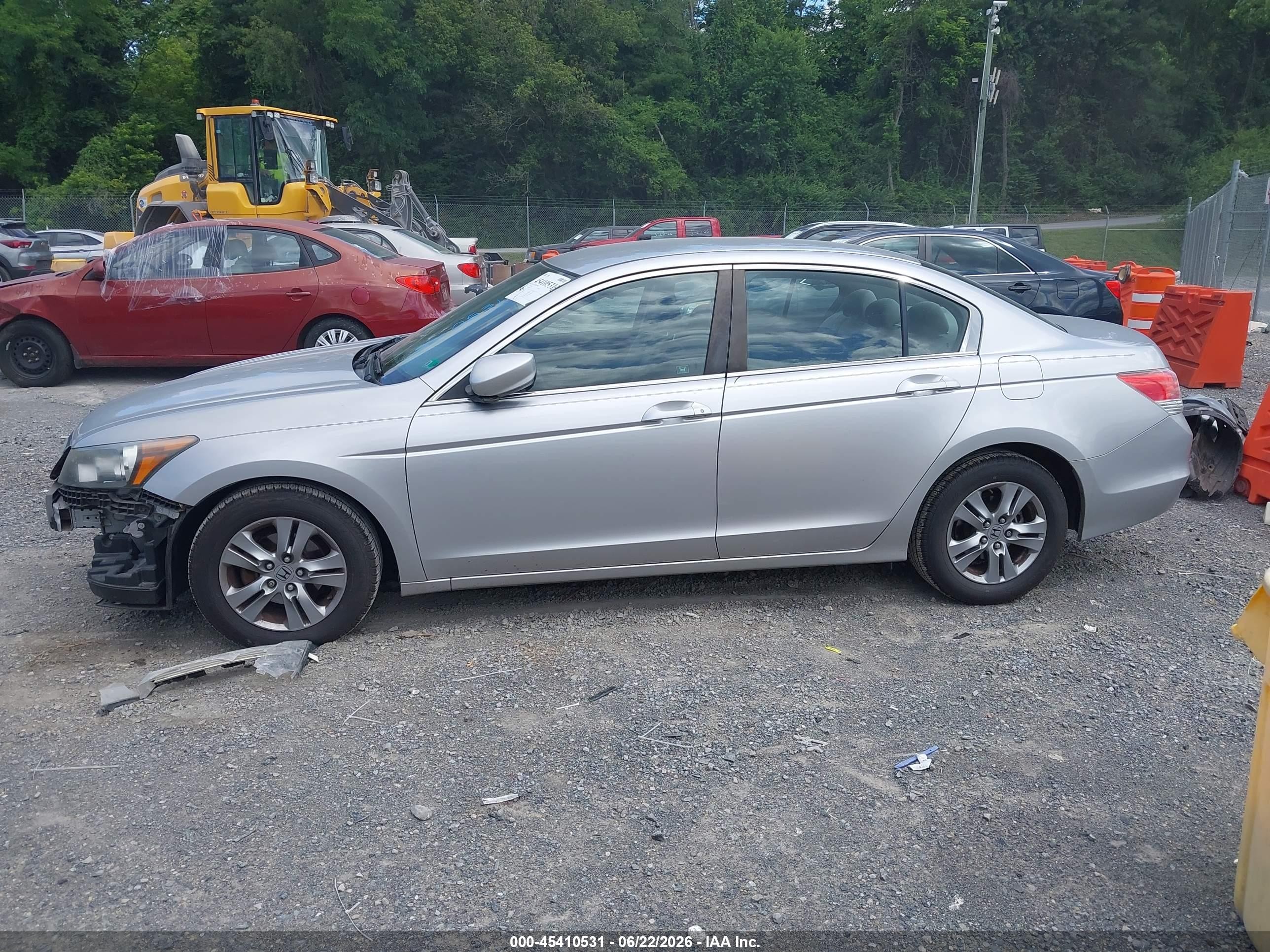 2012 Honda Accord 2.4 Lx-p Silver vin: 1HGCP2F47CA001449