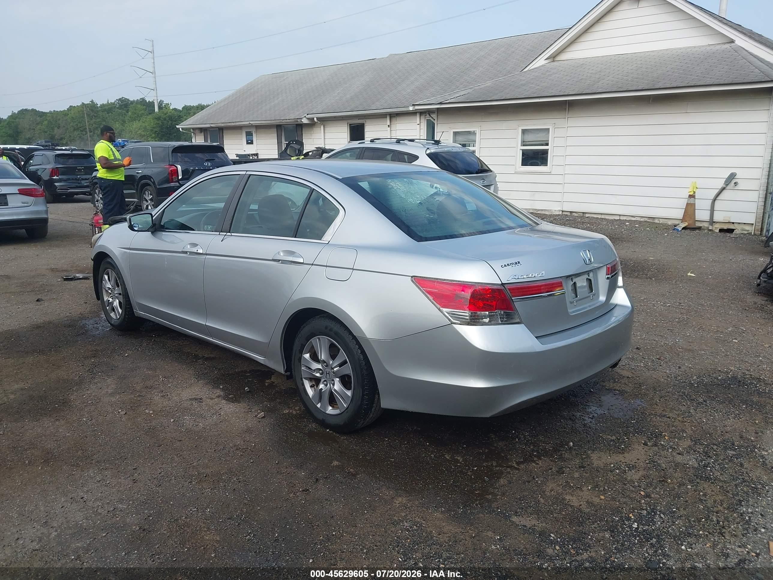 2012 Honda Accord 2.4 Lx-p Серебряный vin: 1HGCP2F47CA011978