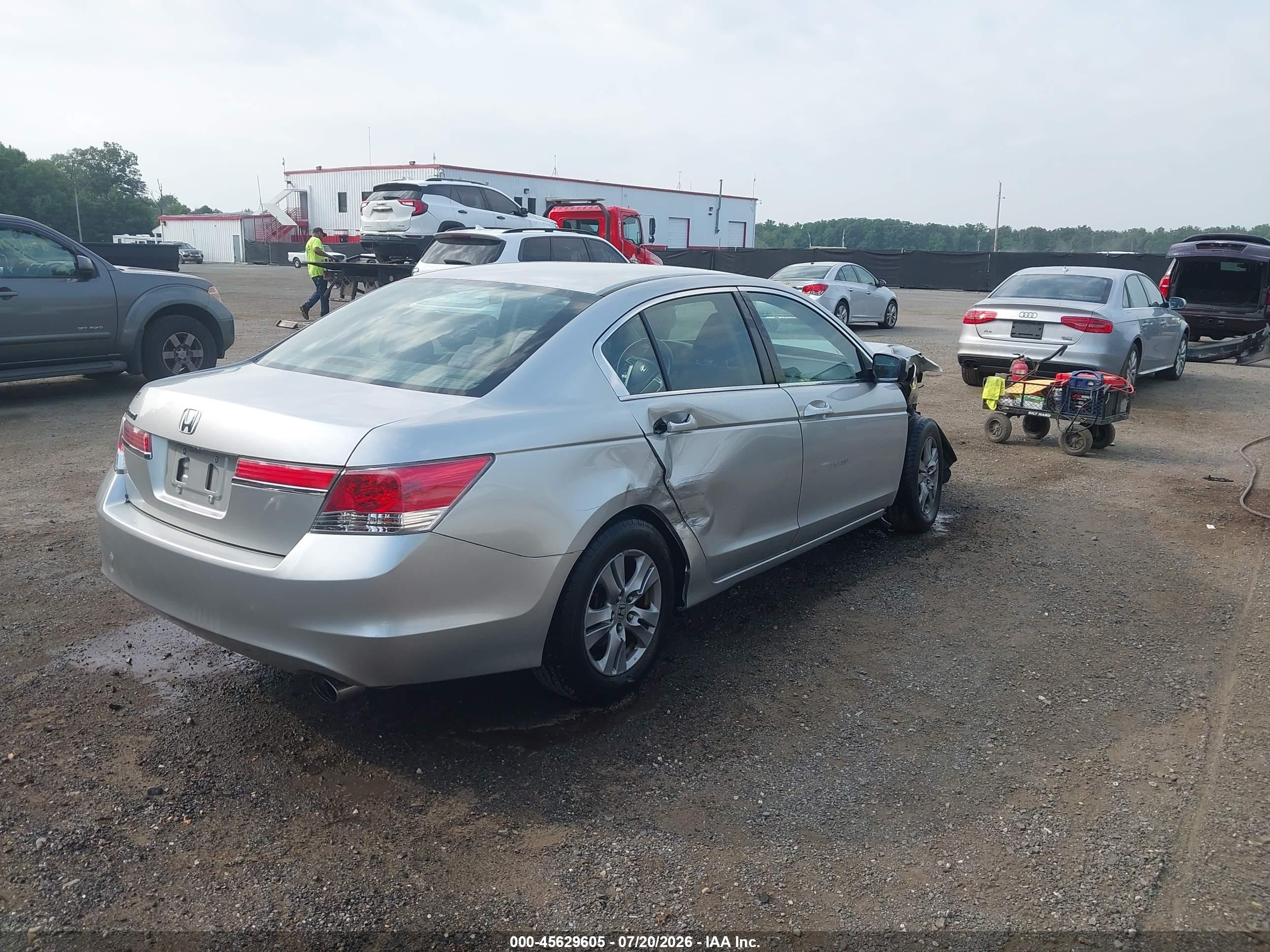 2012 Honda Accord 2.4 Lx-p Серебряный vin: 1HGCP2F47CA011978