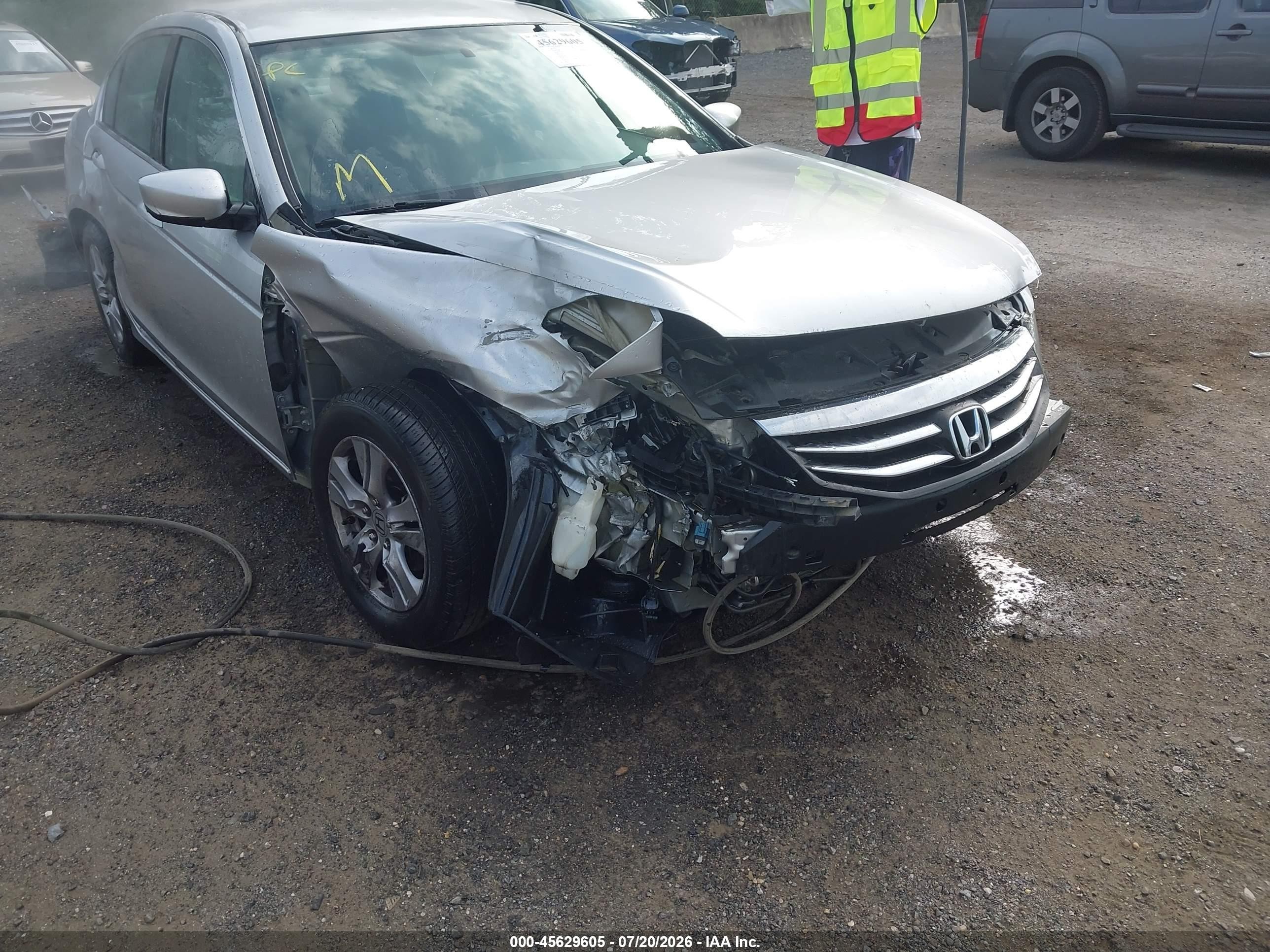 2012 Honda Accord 2.4 Lx-p Серебряный vin: 1HGCP2F47CA011978