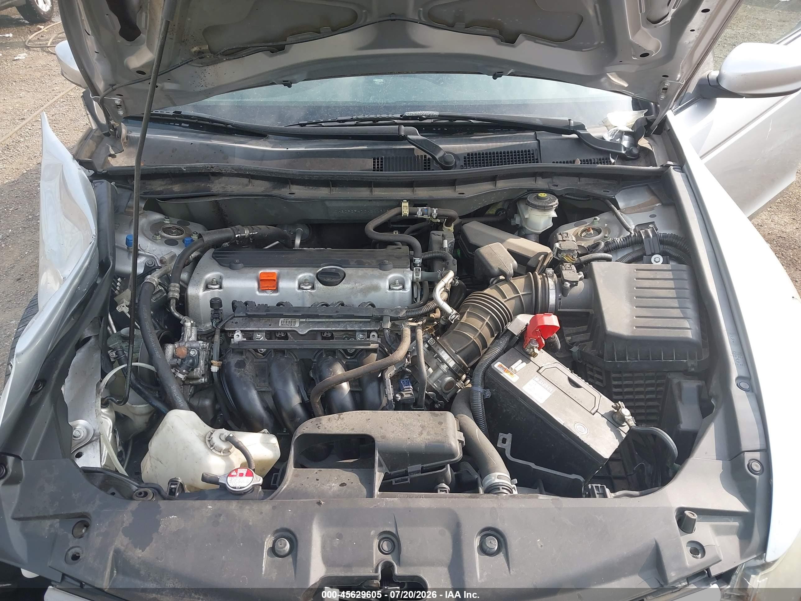 2012 Honda Accord 2.4 Lx-p Серебряный vin: 1HGCP2F47CA011978