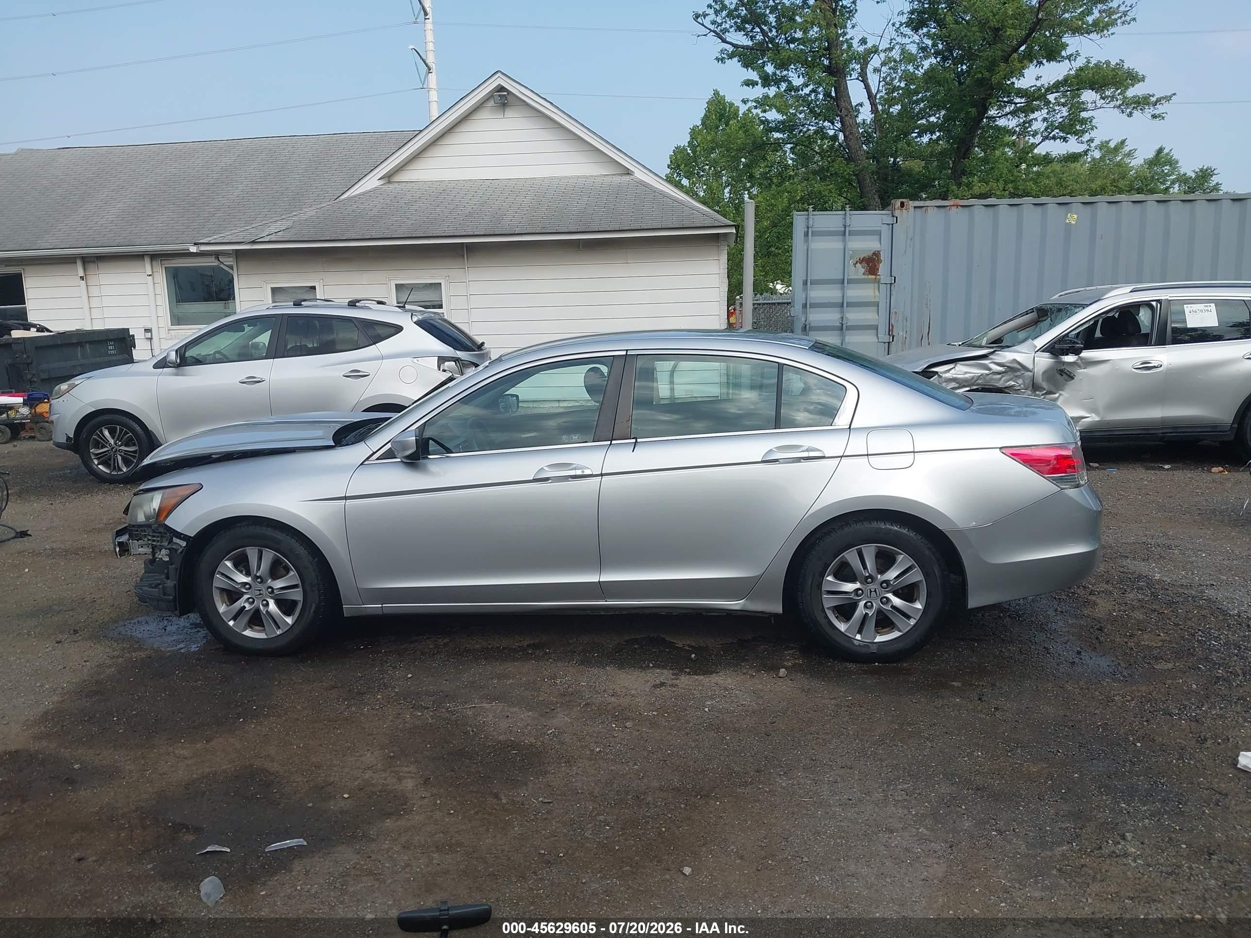 2012 Honda Accord 2.4 Lx-p Серебряный vin: 1HGCP2F47CA011978