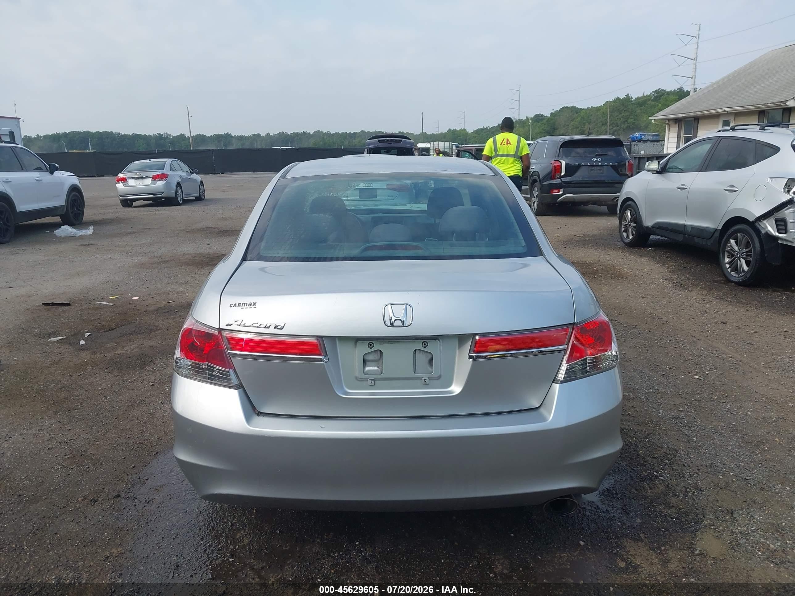 2012 Honda Accord 2.4 Lx-p Серебряный vin: 1HGCP2F47CA011978