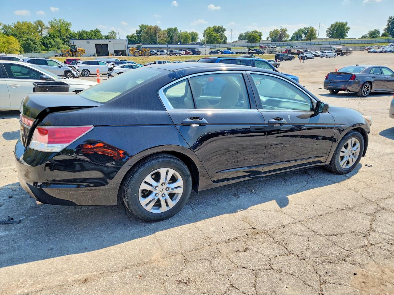 2012 Honda Accord Lxp Black vin: 1HGCP2F47CA112079
