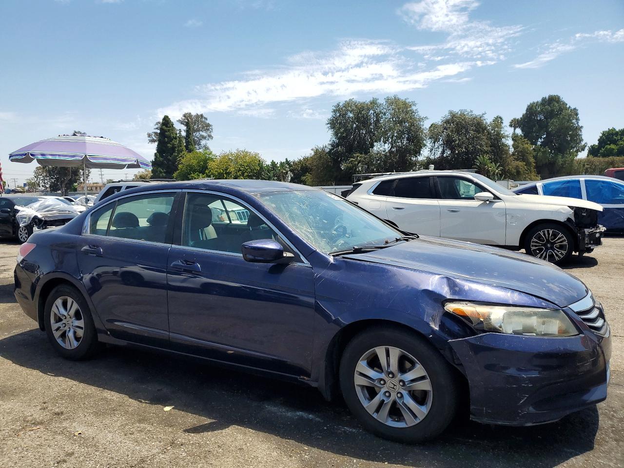 2012 Honda Accord Lxp Blue vin: 1HGCP2F47CA126077