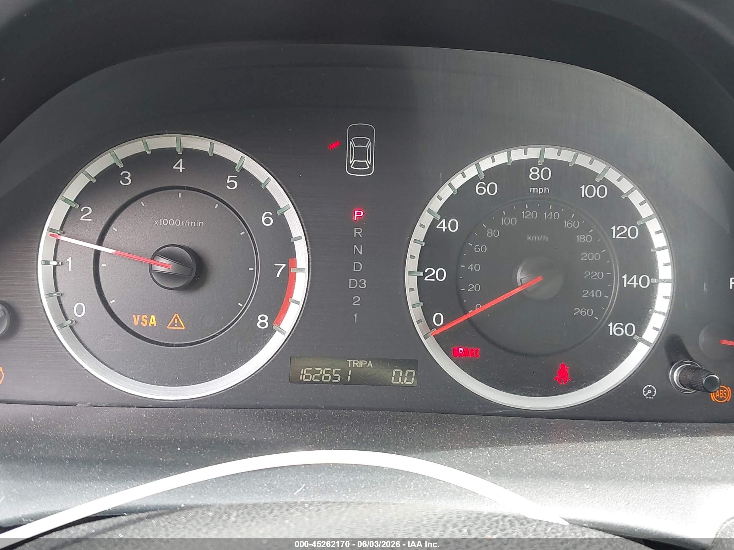 2010 Honda Accord 2.4 Lx-p Gray vin: 1HGCP2F48AA026695