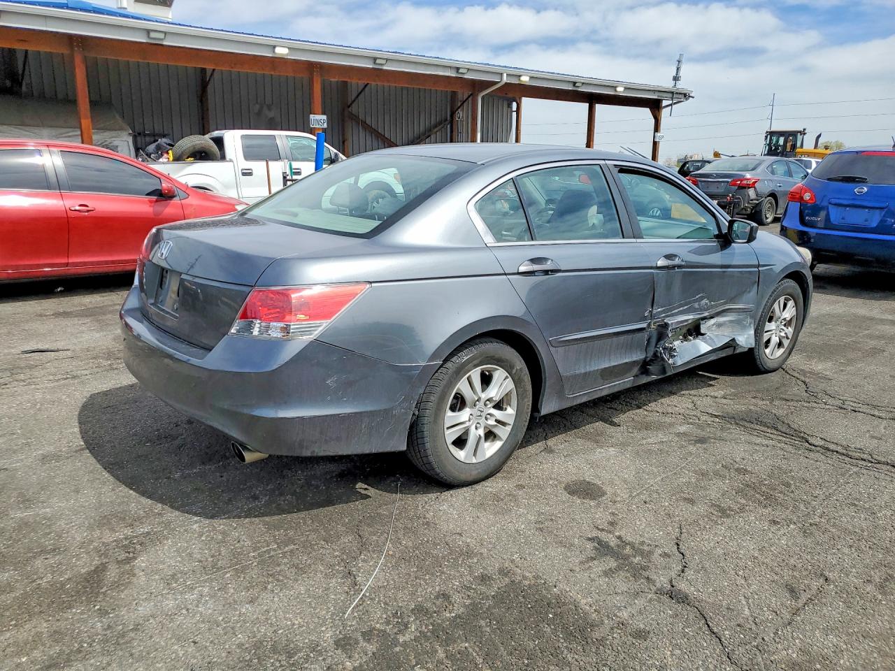 2010 Honda Accord Lxp Gray vin: 1HGCP2F48AA034747