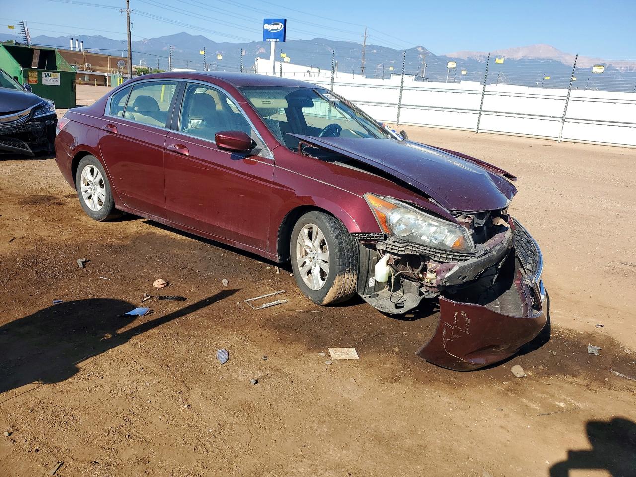 2010 Honda Accord Lxp Красный vin: 1HGCP2F48AA037339