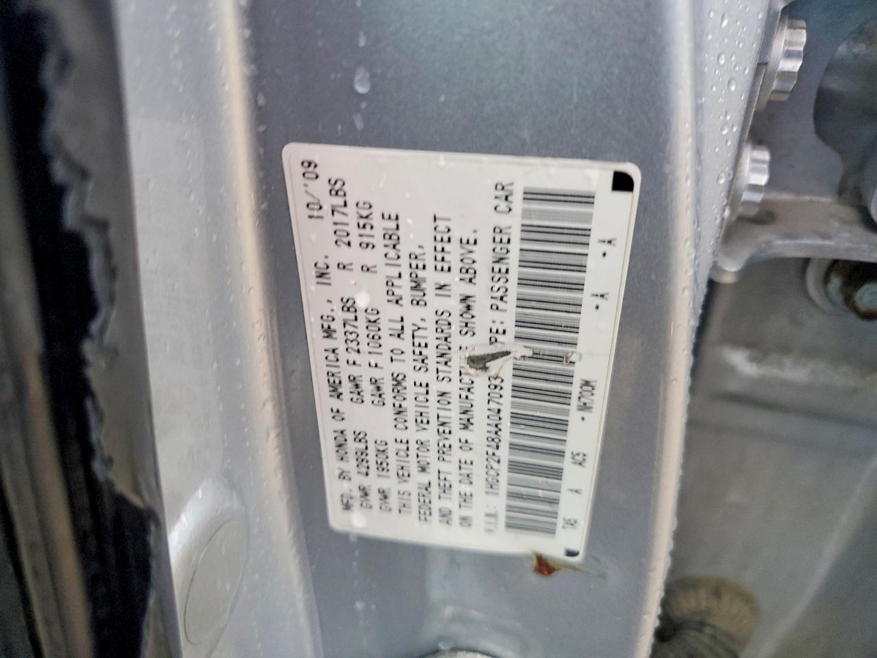 2010 Honda Accord Lxp Gray vin: 1HGCP2F48AA047093