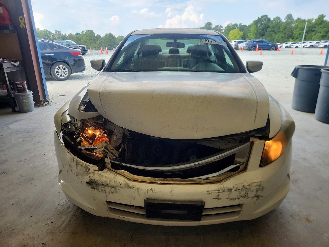 2010 Honda Accord Lxp White vin: 1HGCP2F48AA058112