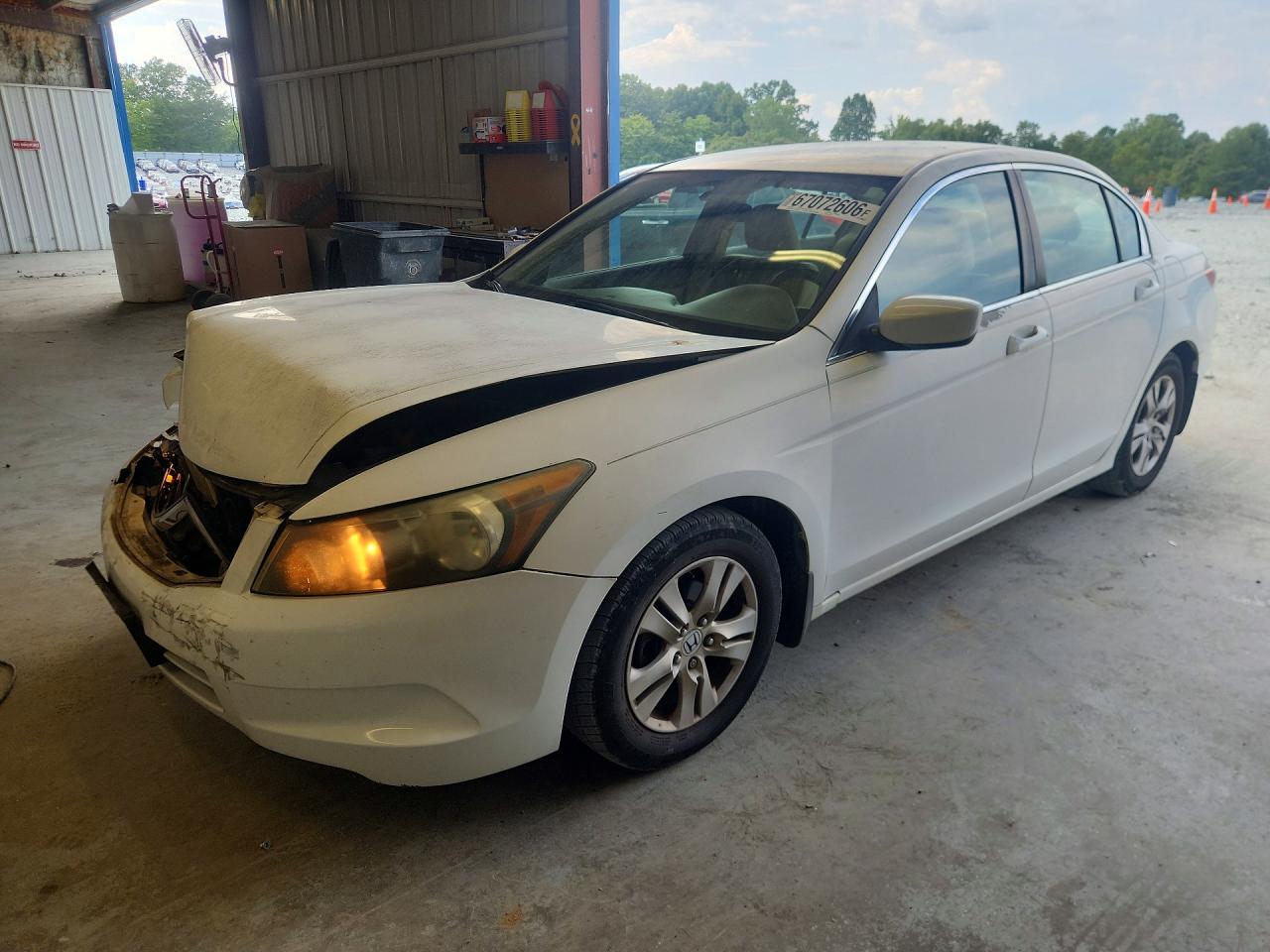 2010 Honda Accord Lxp White vin: 1HGCP2F48AA058112