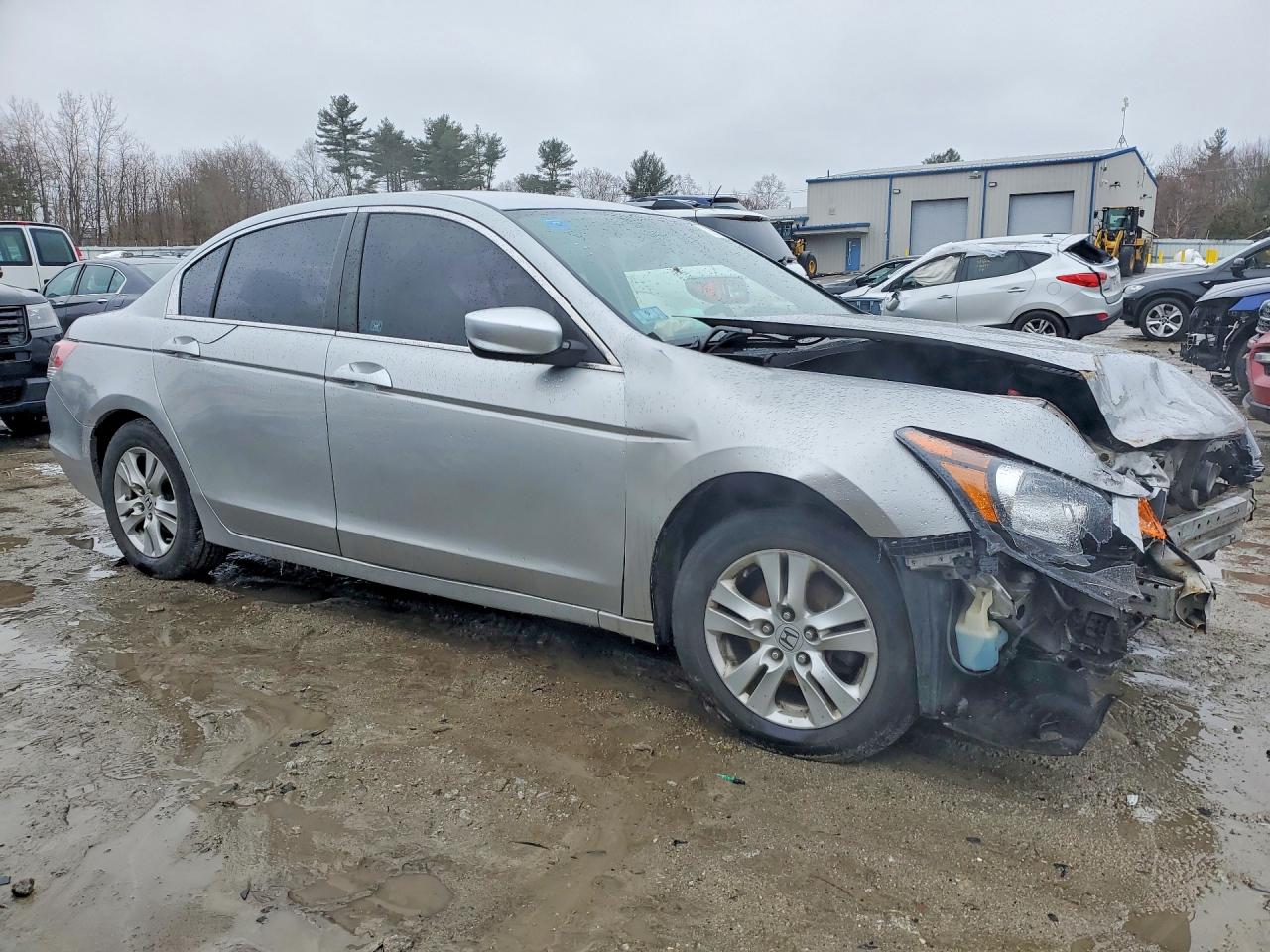 2010 Honda Accord Lxp Silver vin: 1HGCP2F48AA065982