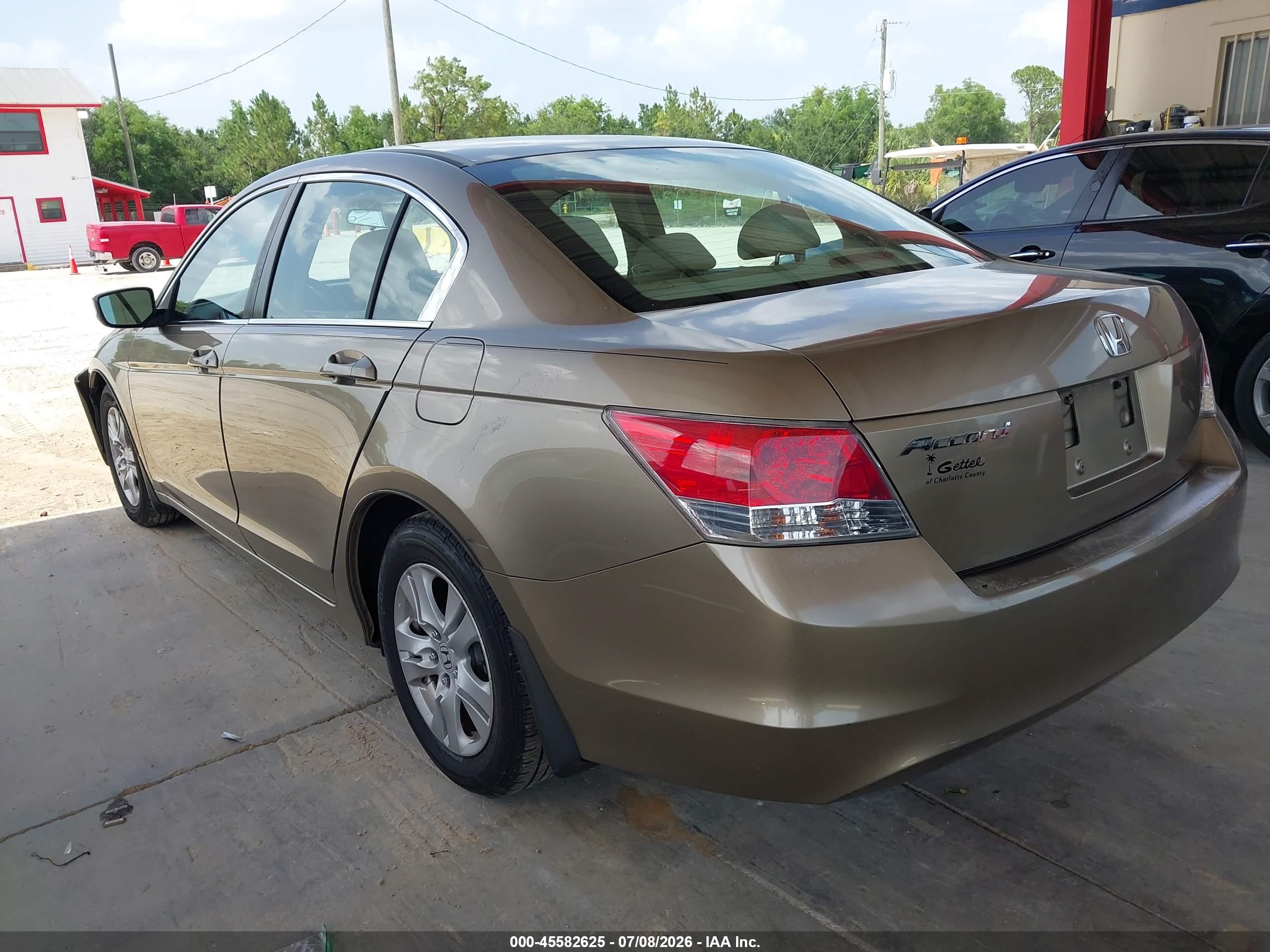 2010 Honda Accord 2.4 Lx-p Gold vin: 1HGCP2F48AA085391