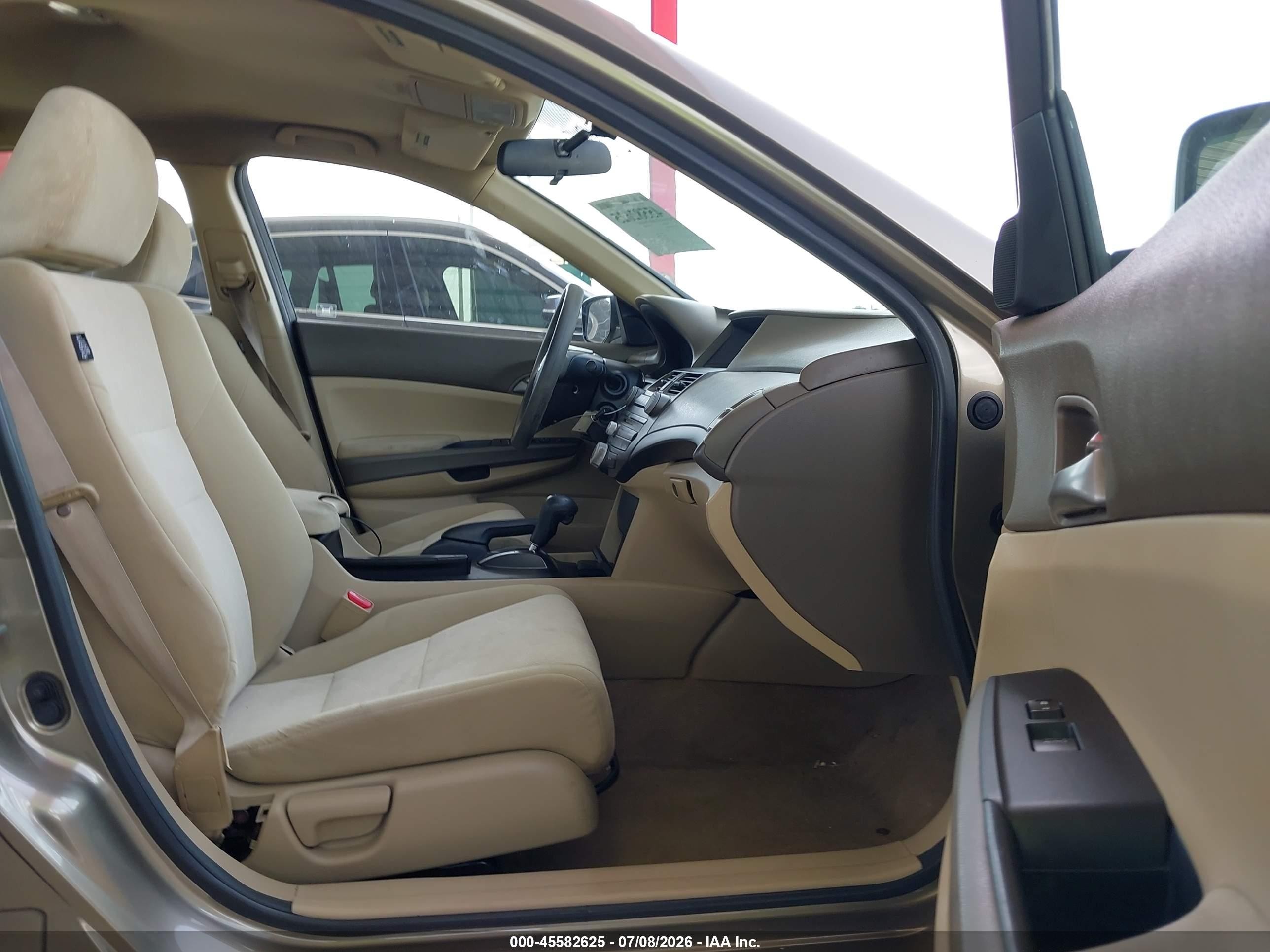 2010 Honda Accord 2.4 Lx-p Gold vin: 1HGCP2F48AA085391