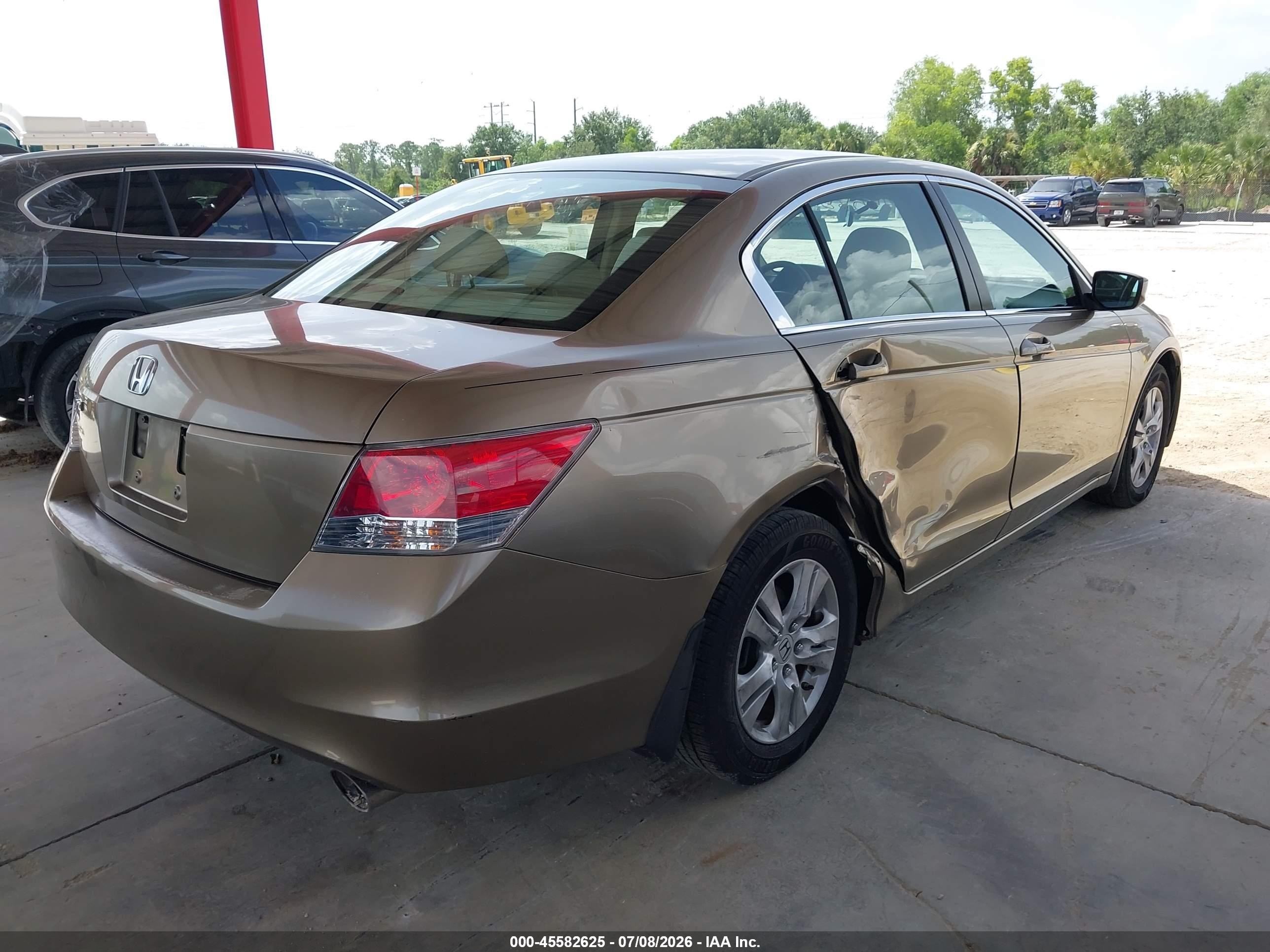2010 Honda Accord 2.4 Lx-p Gold vin: 1HGCP2F48AA085391
