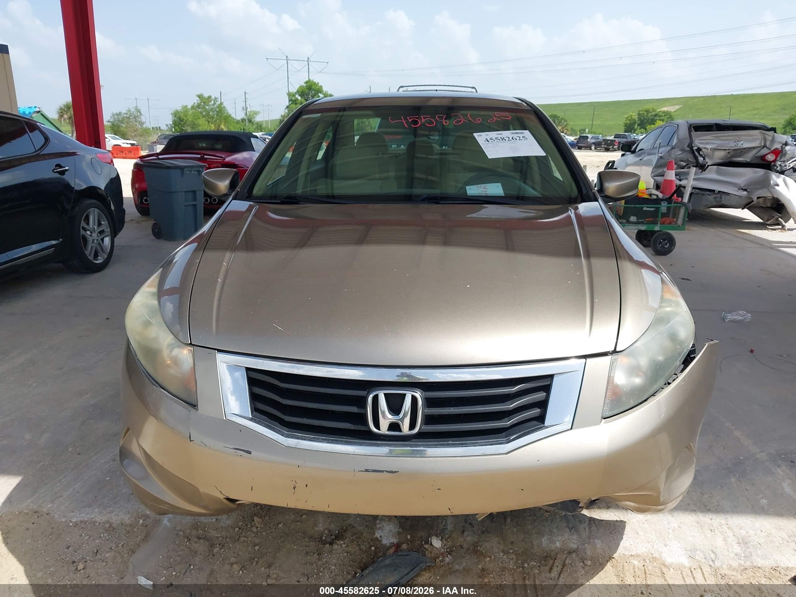 2010 Honda Accord 2.4 Lx-p Gold vin: 1HGCP2F48AA085391