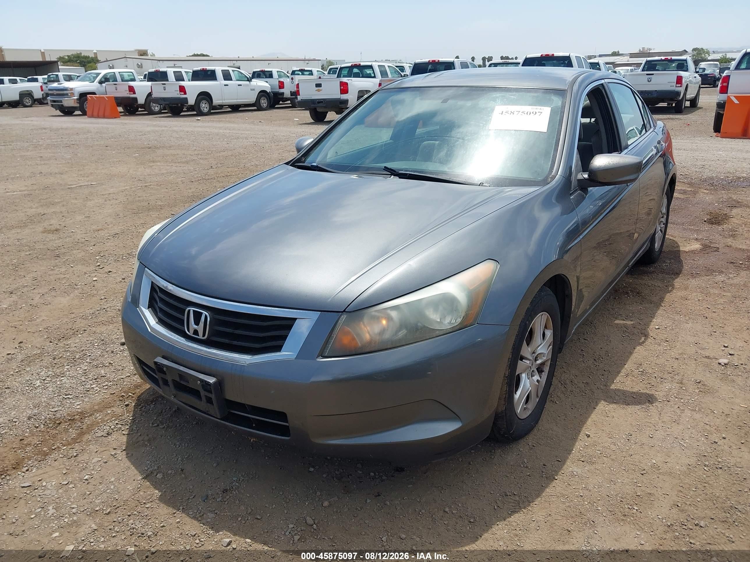 2010 Honda Accord 2.4 Lx-p Серый vin: 1HGCP2F48AA102478