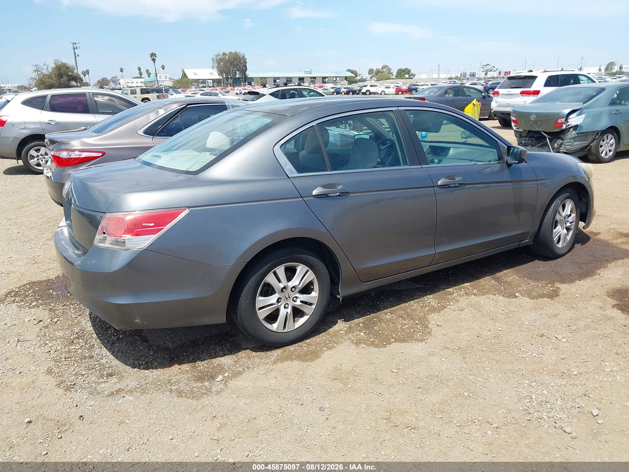 2010 Honda Accord 2.4 Lx-p Серый vin: 1HGCP2F48AA102478