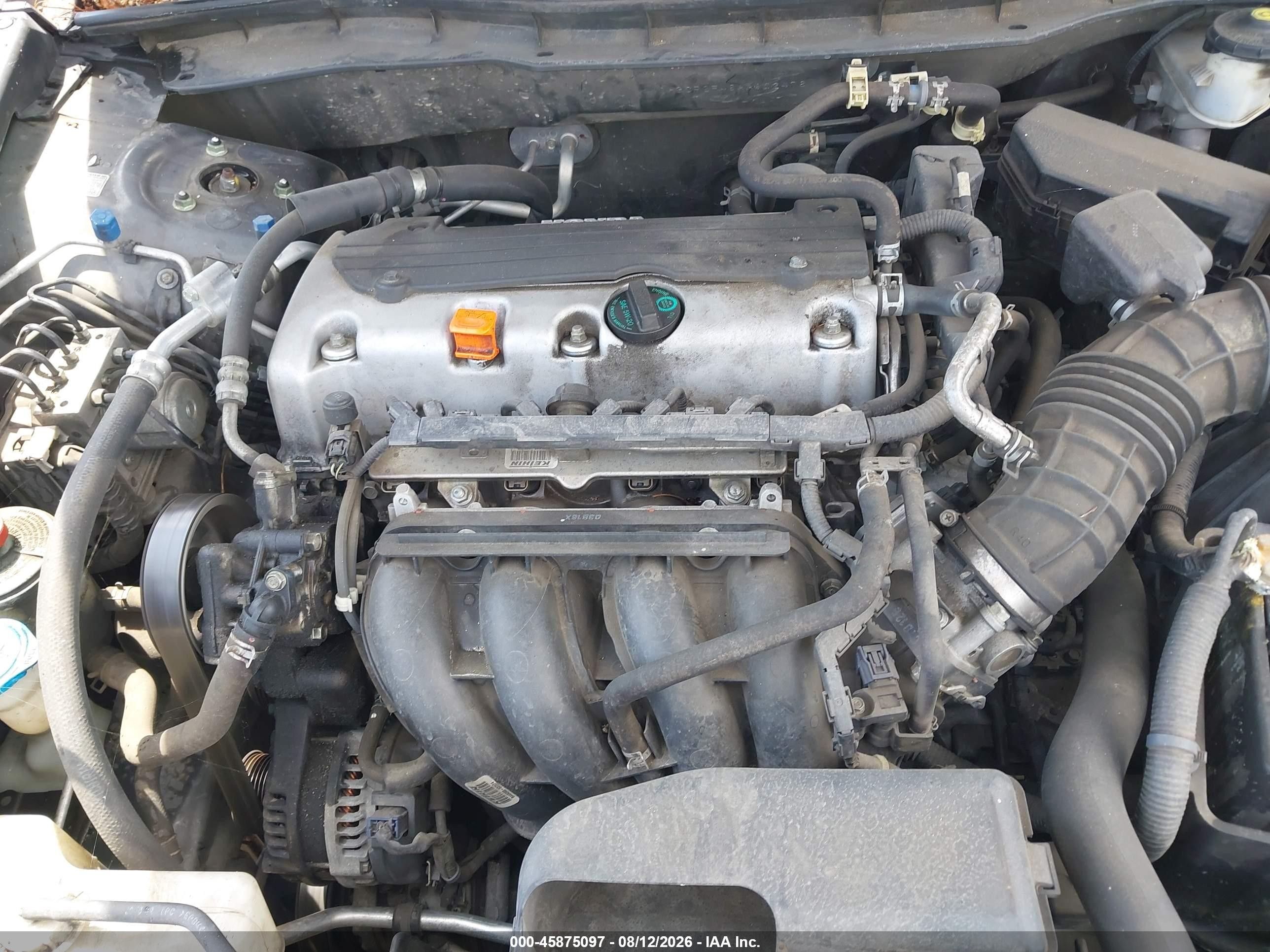 2010 Honda Accord 2.4 Lx-p Серый vin: 1HGCP2F48AA102478