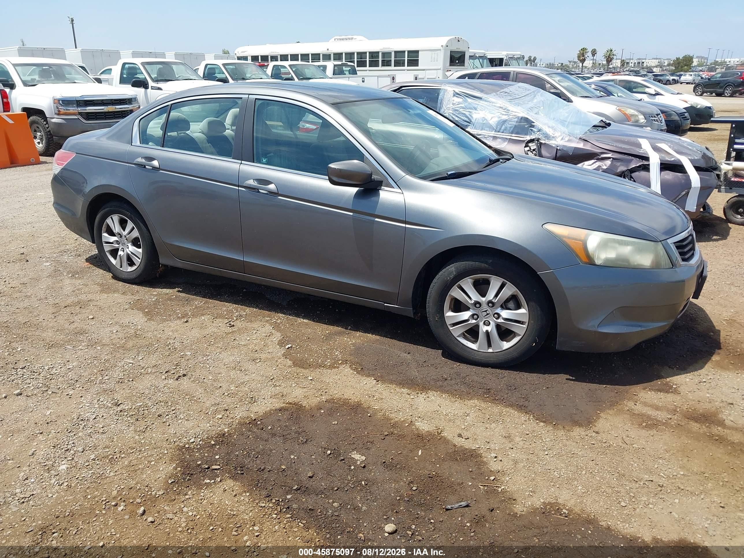 2010 Honda Accord 2.4 Lx-p Gray vin: 1HGCP2F48AA102478