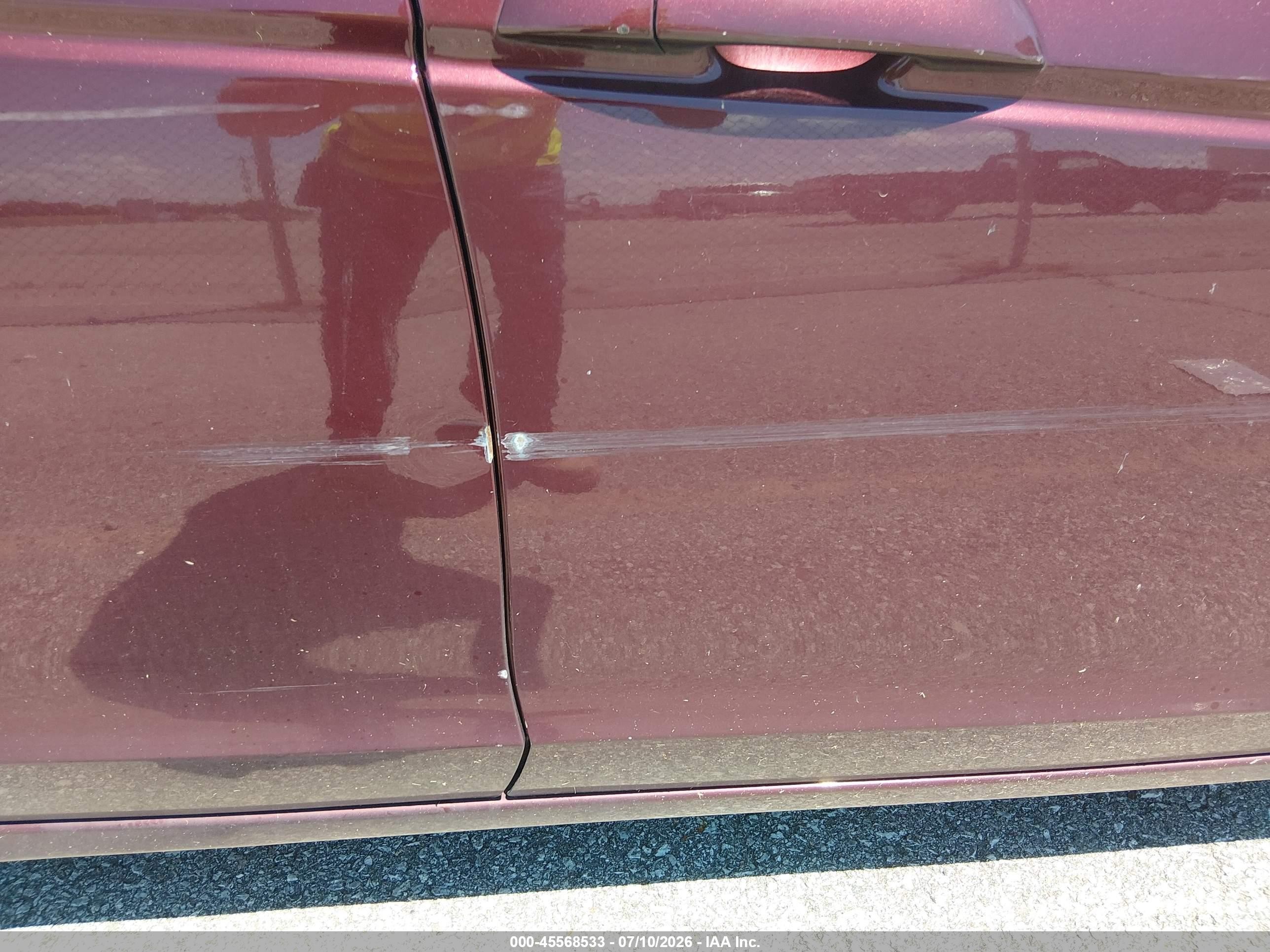 2010 Honda Accord 2.4 Lx-p Burgundy vin: 1HGCP2F48AA113030