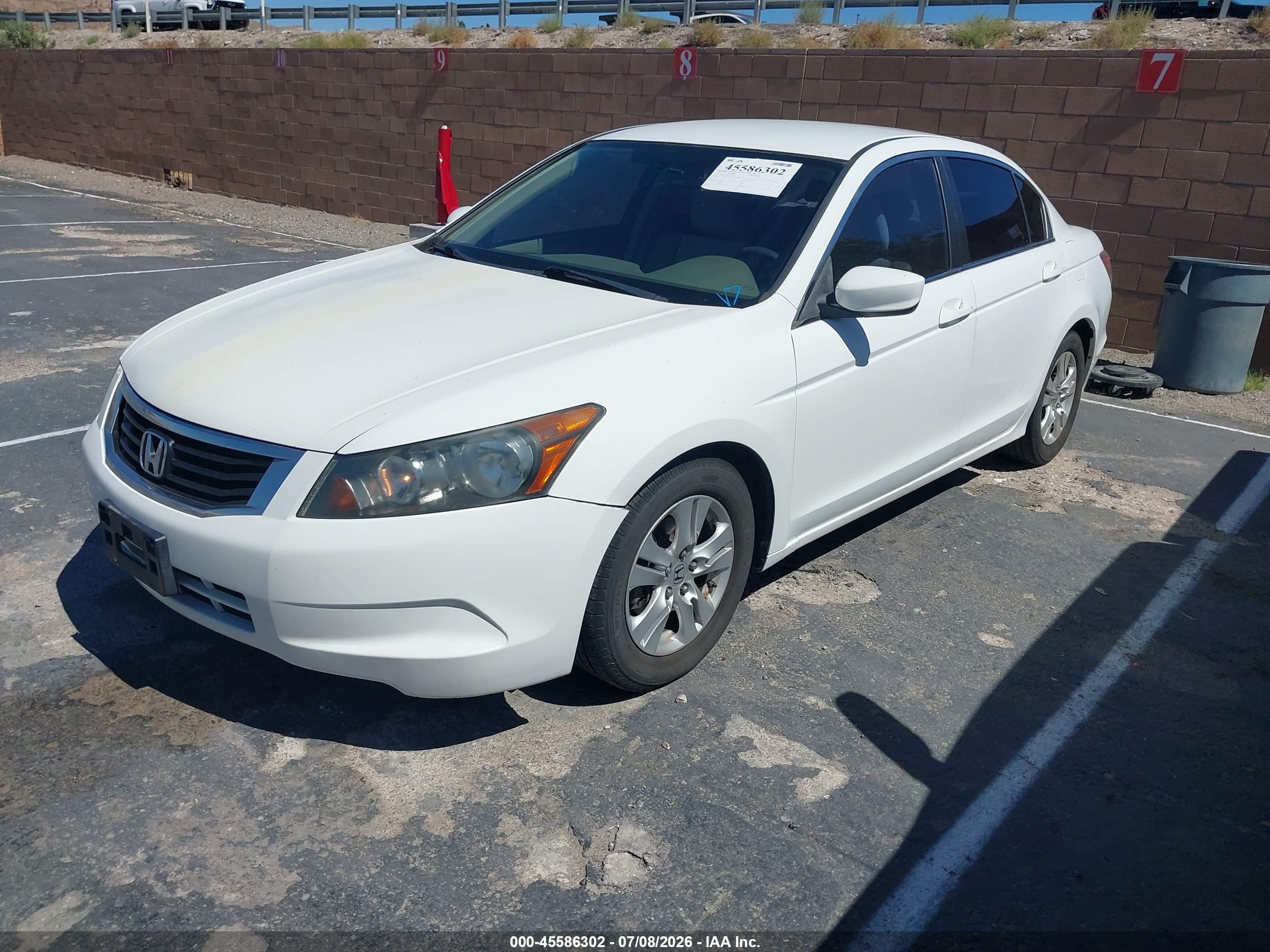 2010 Honda Accord 2.4 Lx-p Белый vin: 1HGCP2F48AA131625