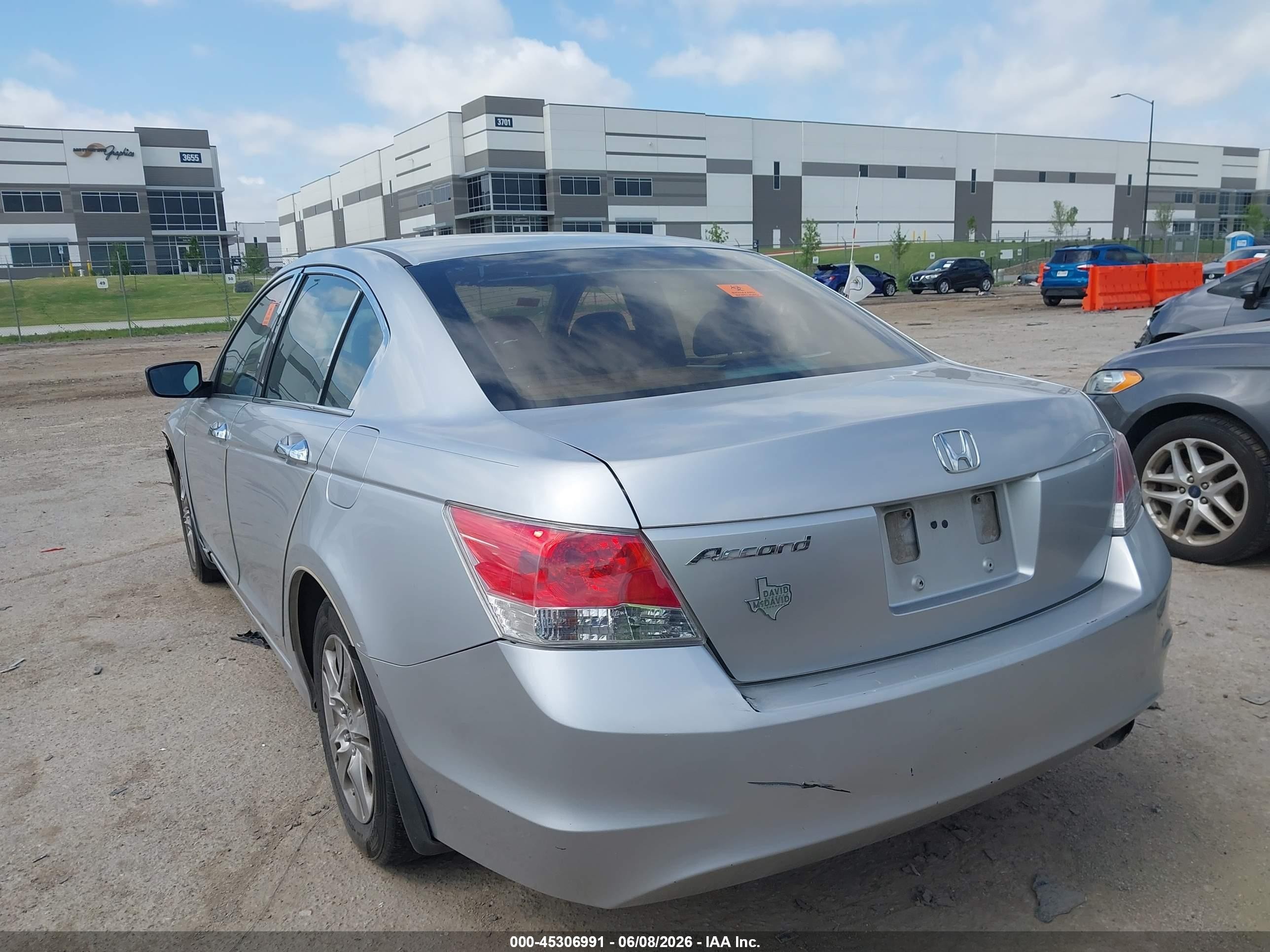 2010 Honda Accord 2.4 Lx-p Silver vin: 1HGCP2F48AA133147