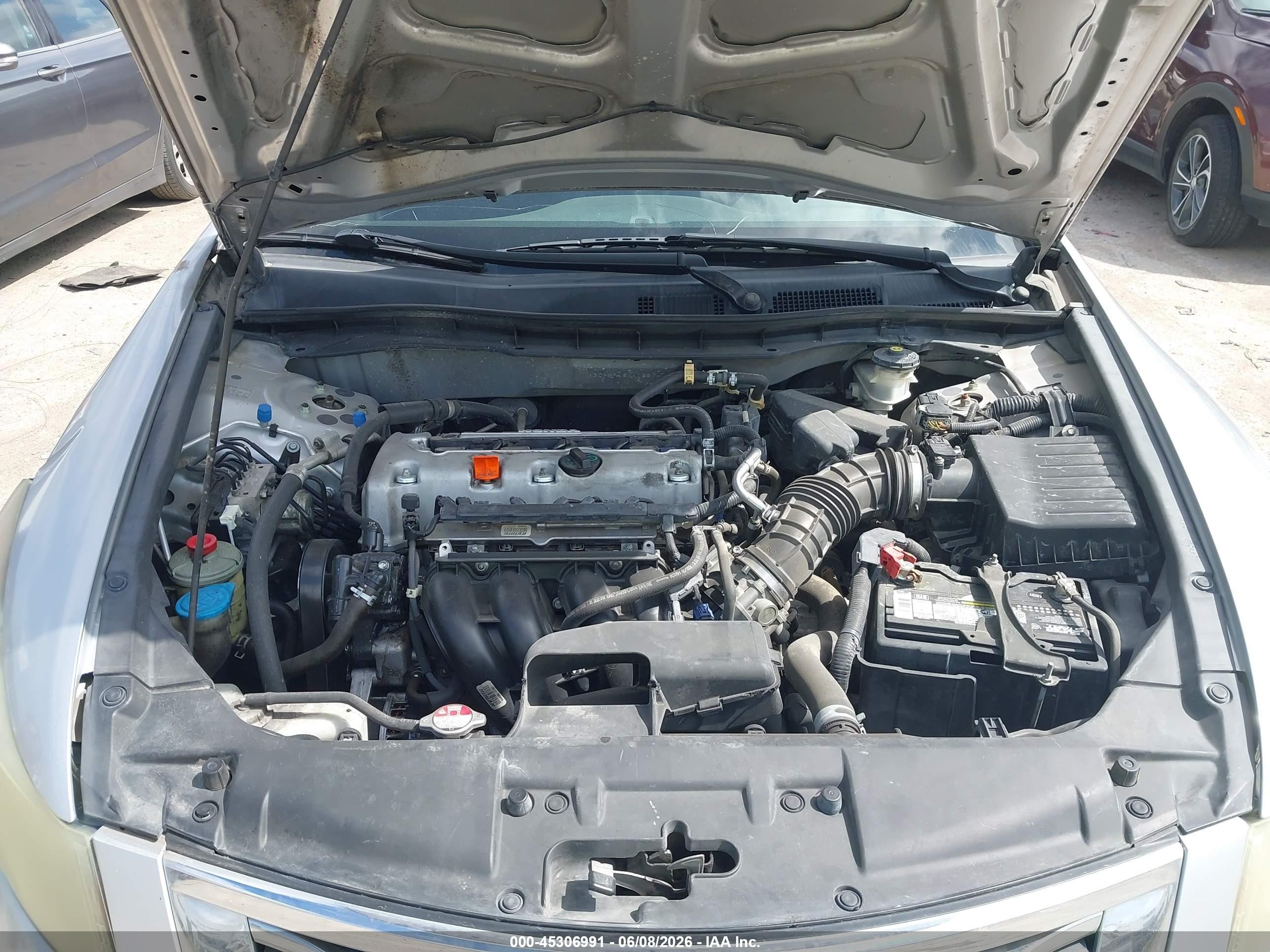 2010 Honda Accord 2.4 Lx-p Silver vin: 1HGCP2F48AA133147