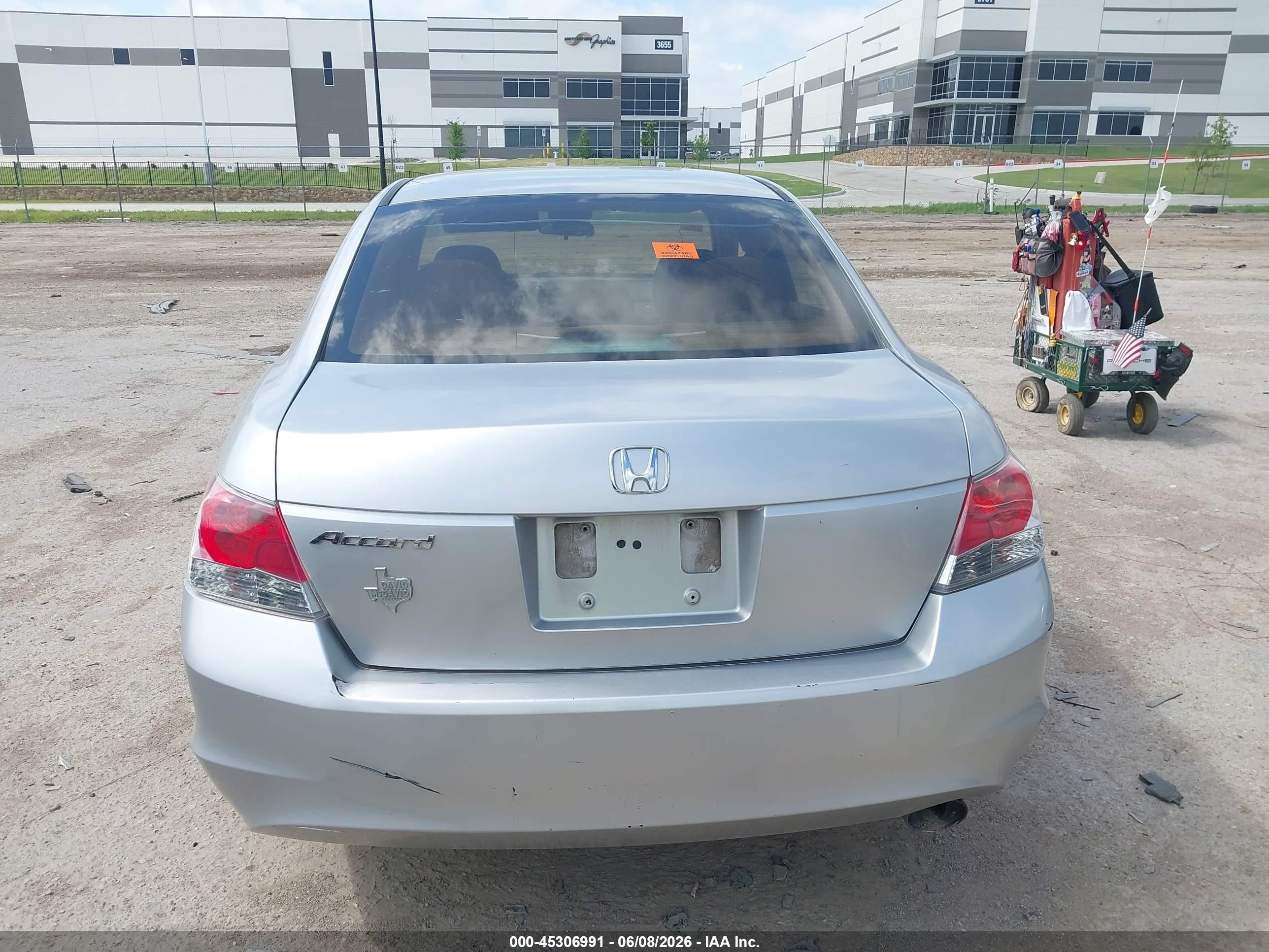2010 Honda Accord 2.4 Lx-p Silver vin: 1HGCP2F48AA133147