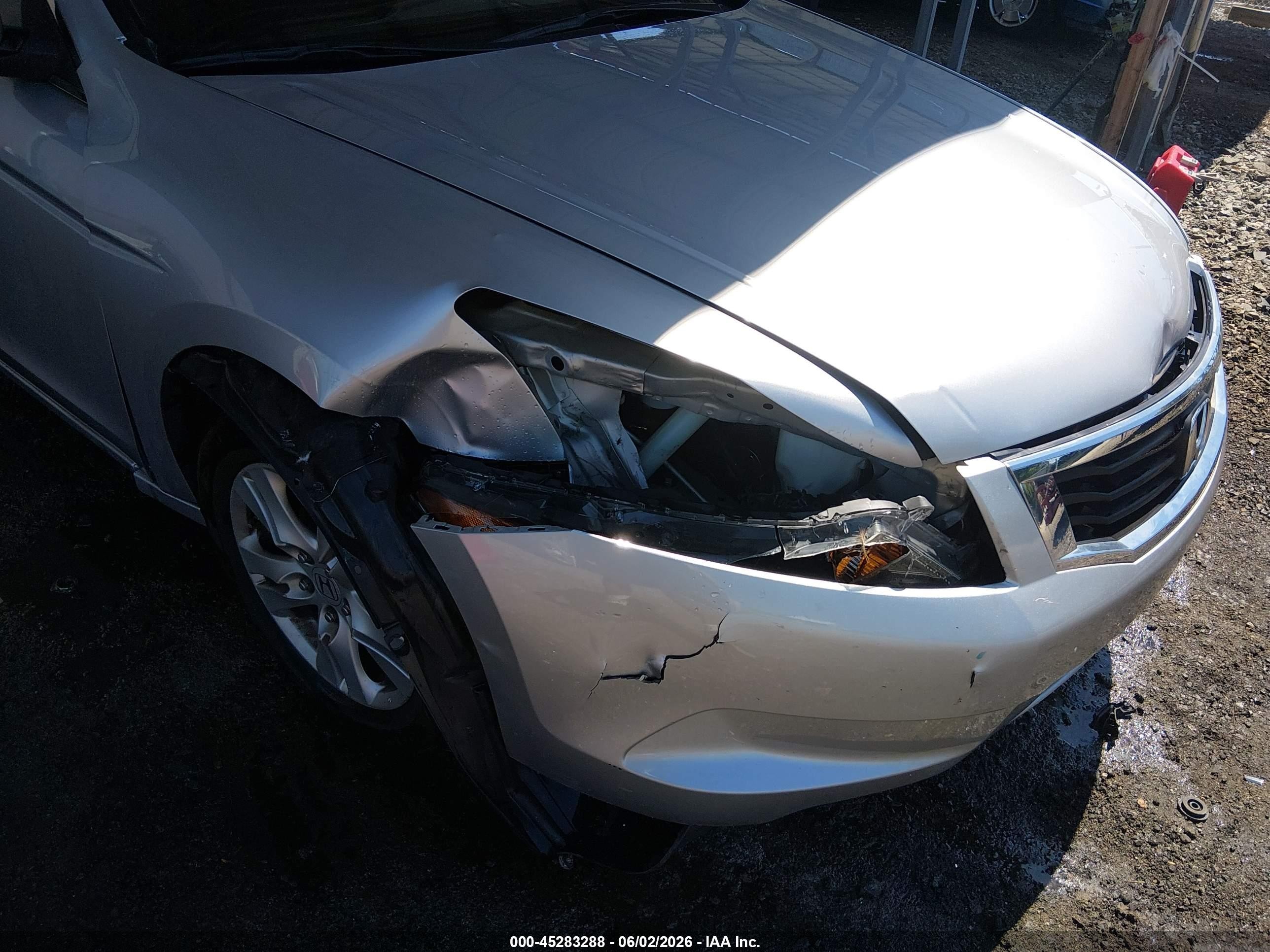 2010 Honda Accord 2.4 Lx-p Silver vin: 1HGCP2F48AA138025