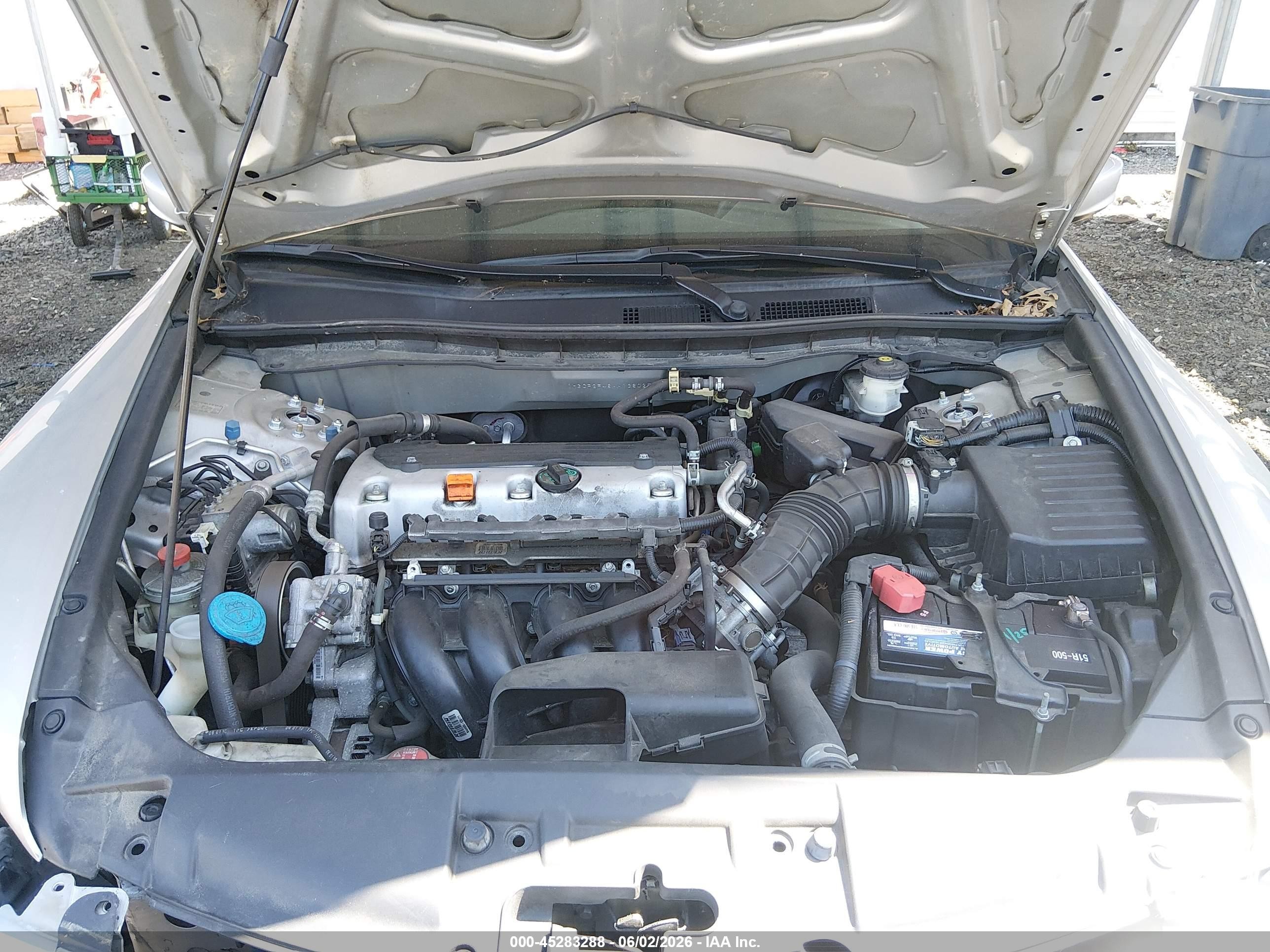 2010 Honda Accord 2.4 Lx-p Silver vin: 1HGCP2F48AA138025