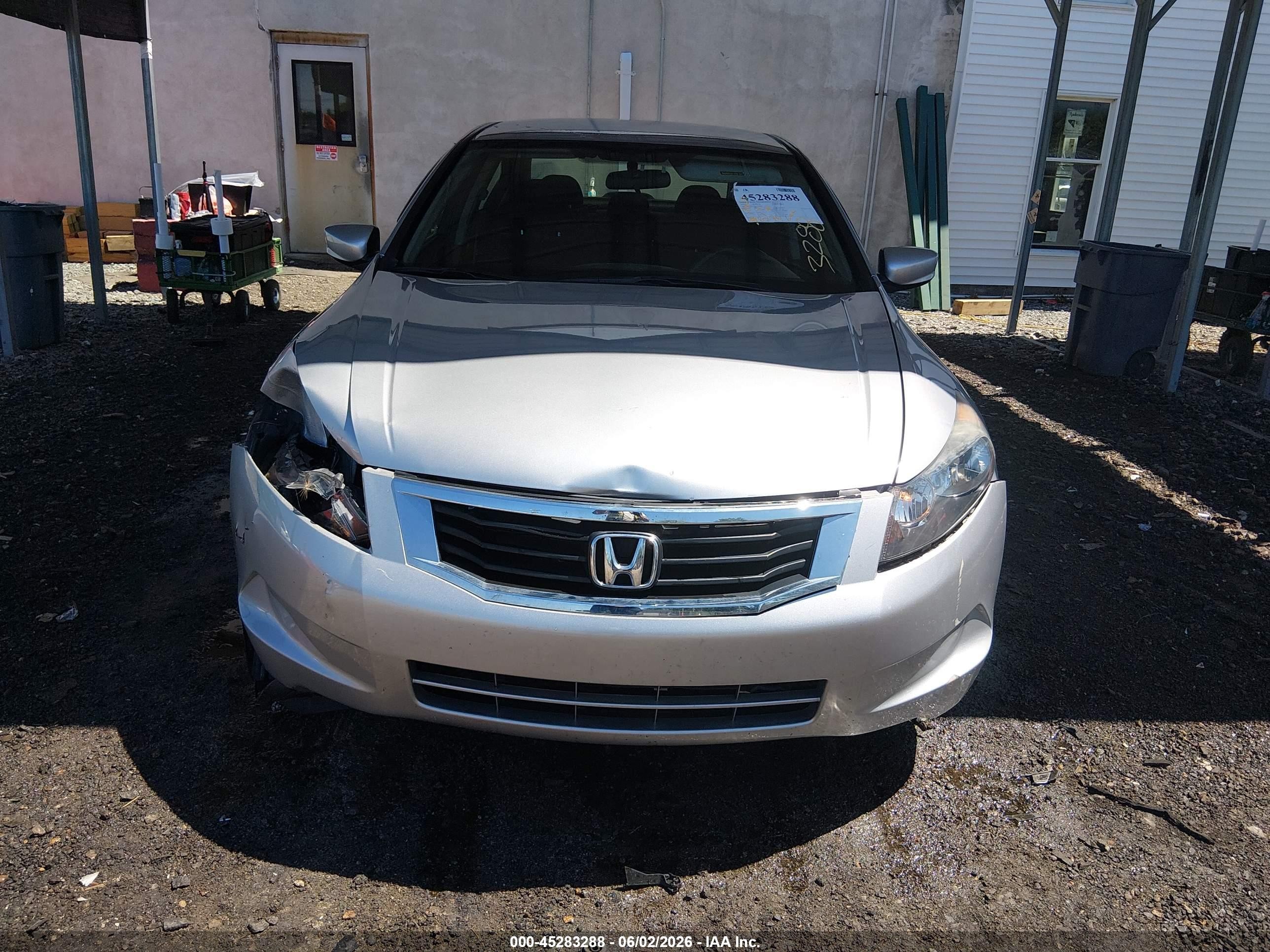 2010 Honda Accord 2.4 Lx-p Silver vin: 1HGCP2F48AA138025