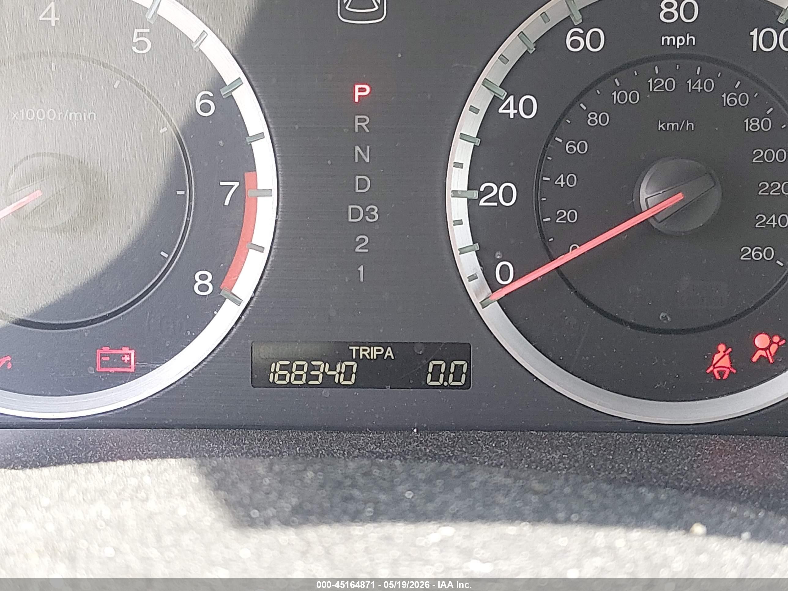 2010 Honda Accord 2.4 Lx-p Gray vin: 1HGCP2F48AA162888