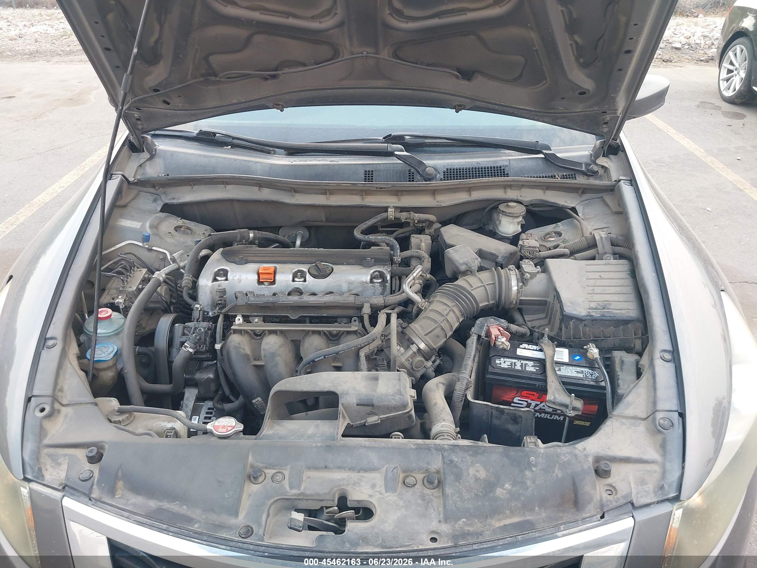2010 Honda Accord 2.4 Lx-p Gray vin: 1HGCP2F48AA163250