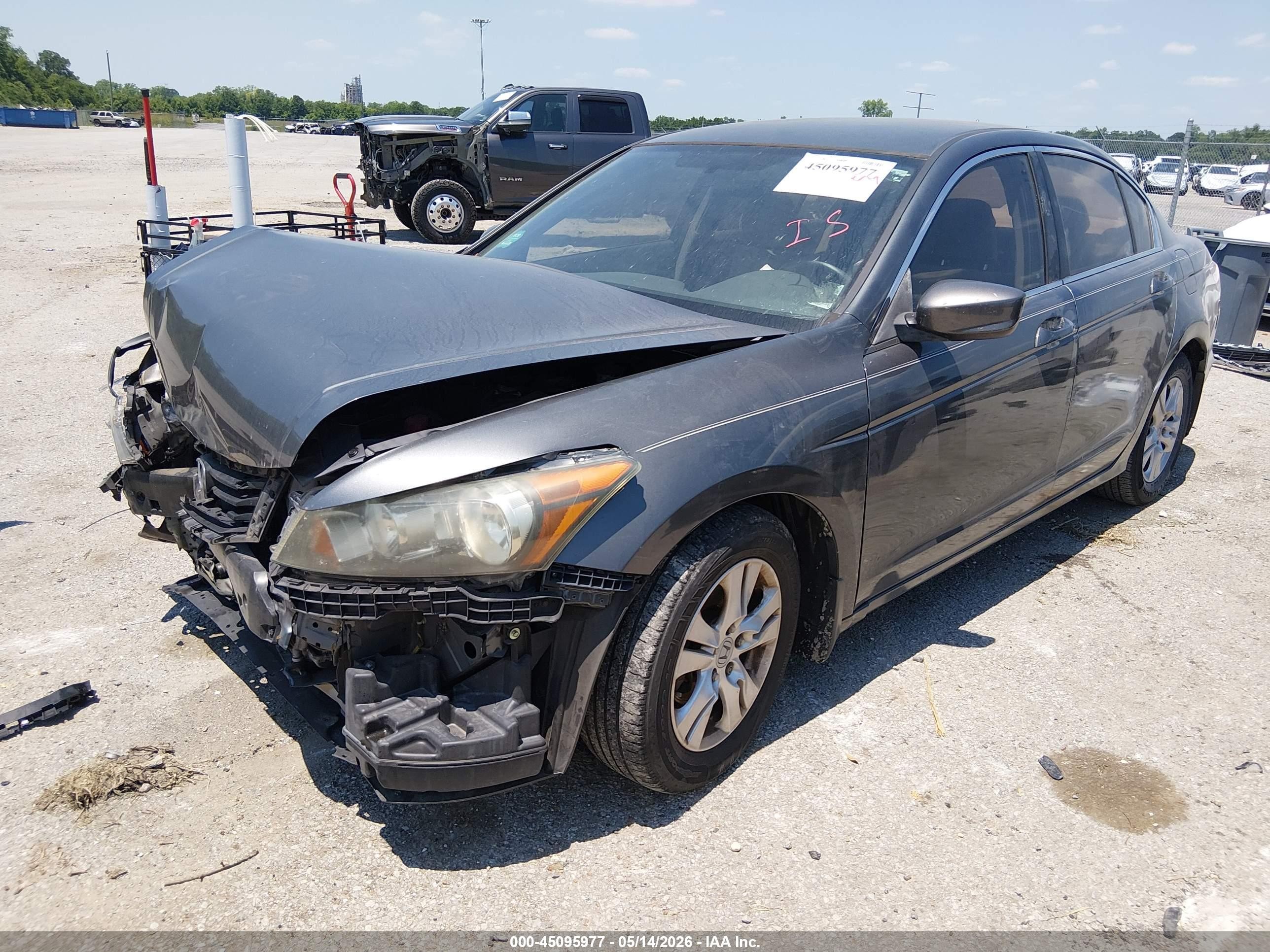 2010 Honda Accord 2.4 Lx-p Gray vin: 1HGCP2F48AA184079