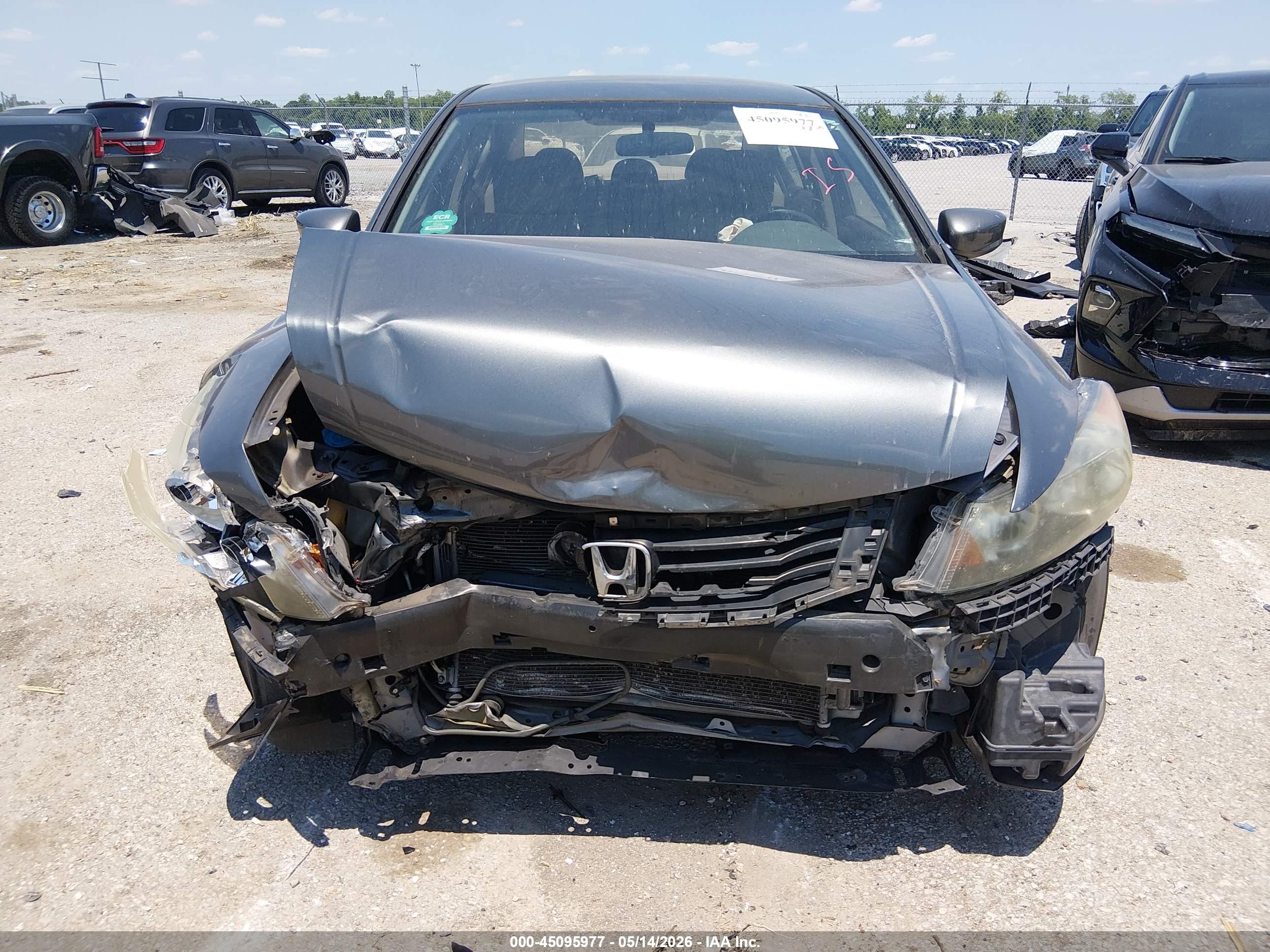 2010 Honda Accord 2.4 Lx-p Gray vin: 1HGCP2F48AA184079