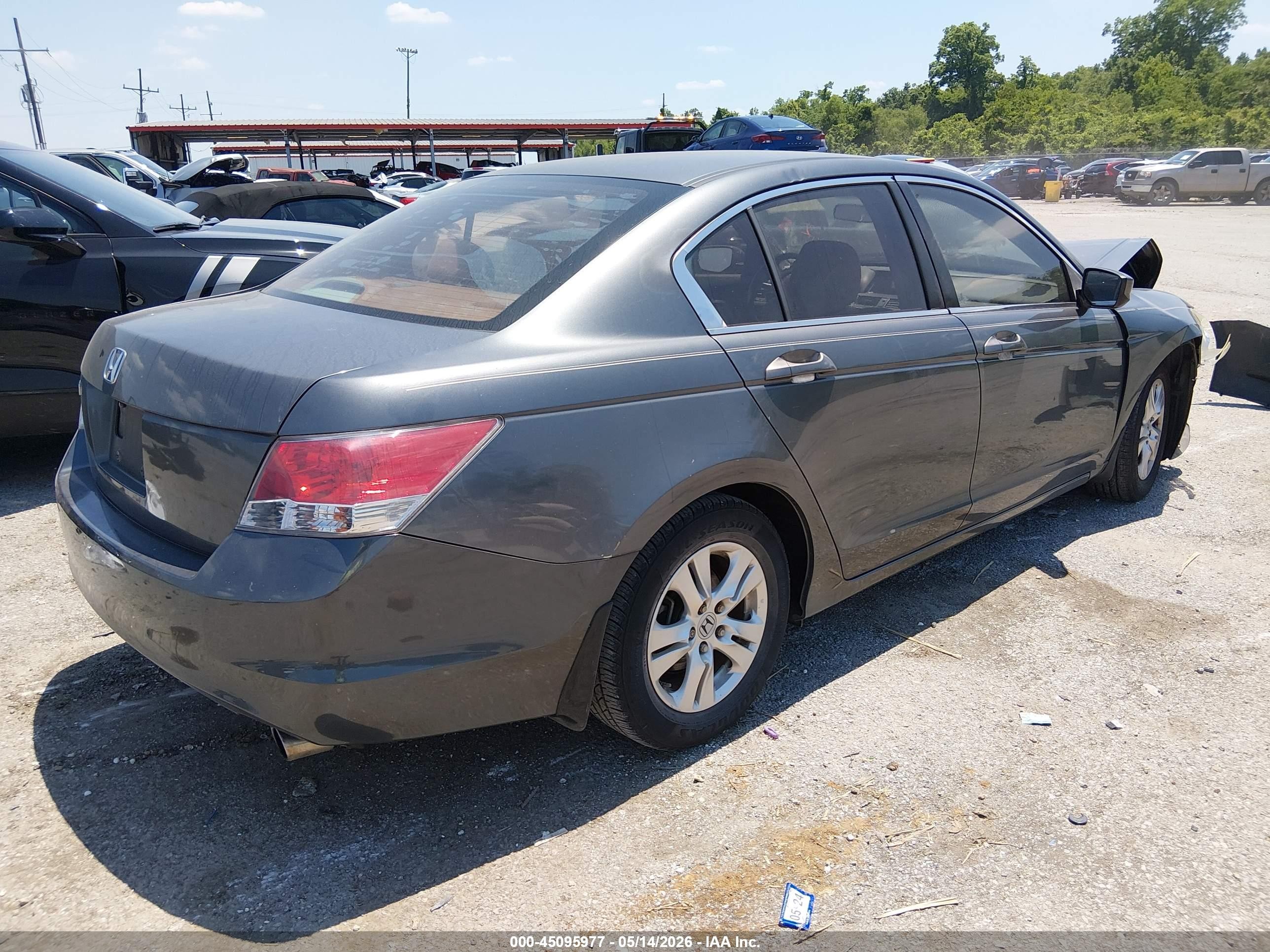 2010 Honda Accord 2.4 Lx-p Gray vin: 1HGCP2F48AA184079