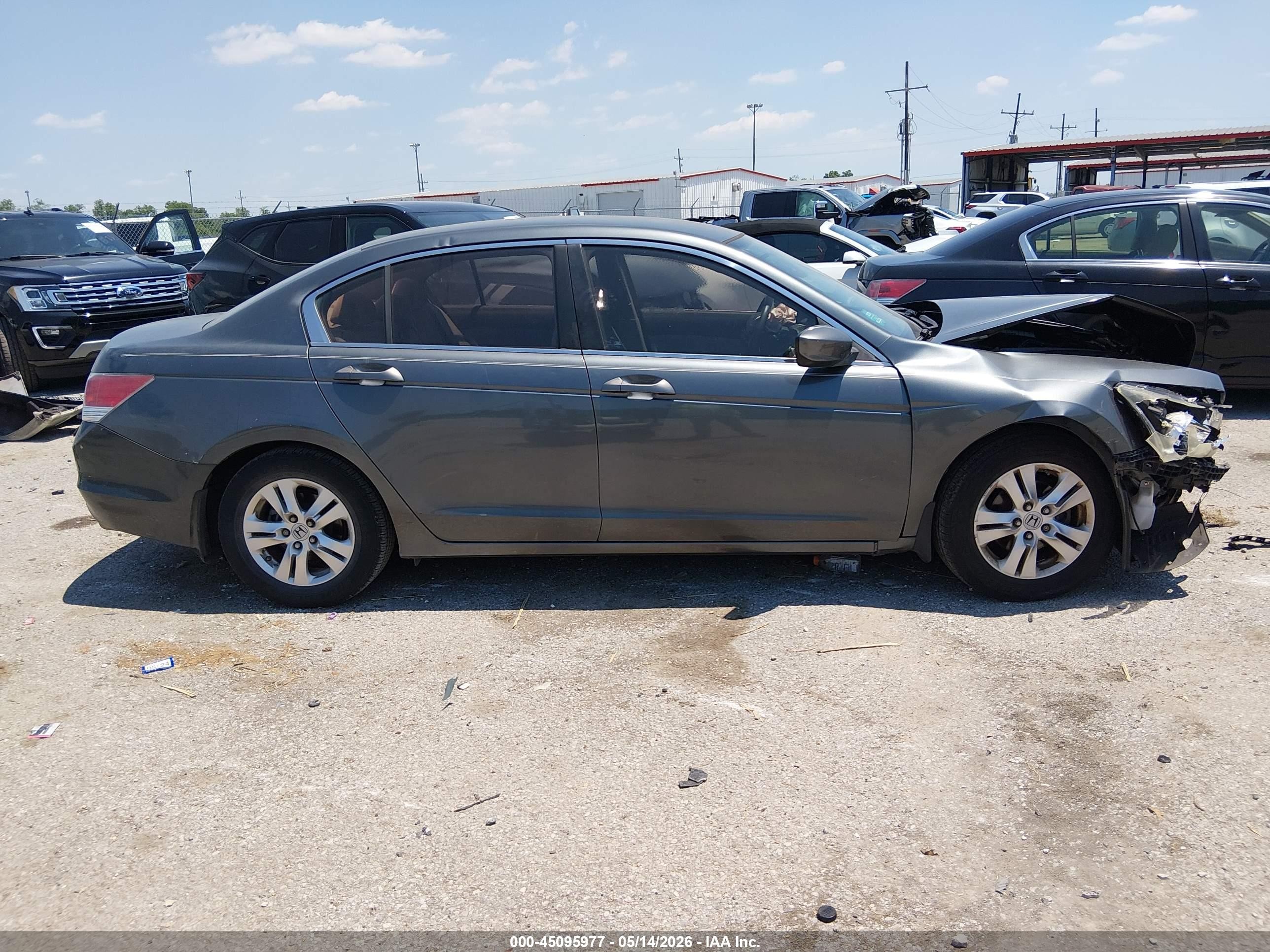 2010 Honda Accord 2.4 Lx-p Gray vin: 1HGCP2F48AA184079