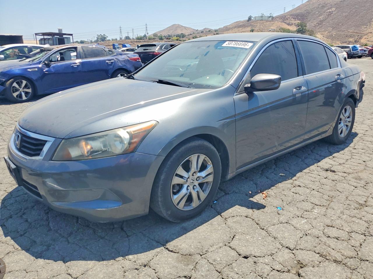 2010 Honda Accord Lxp Серый vin: 1HGCP2F48AA196491