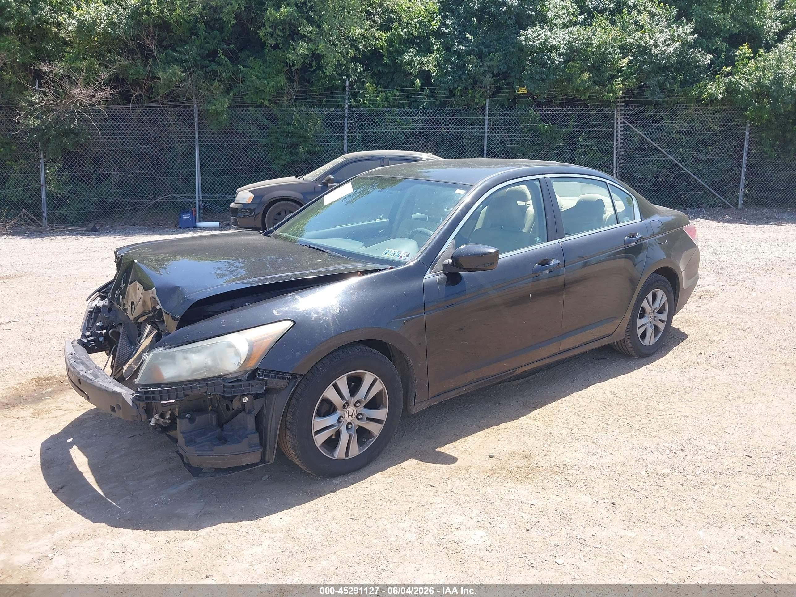 2011 Honda Accord 2.4 Lx-p Black vin: 1HGCP2F48BA035950