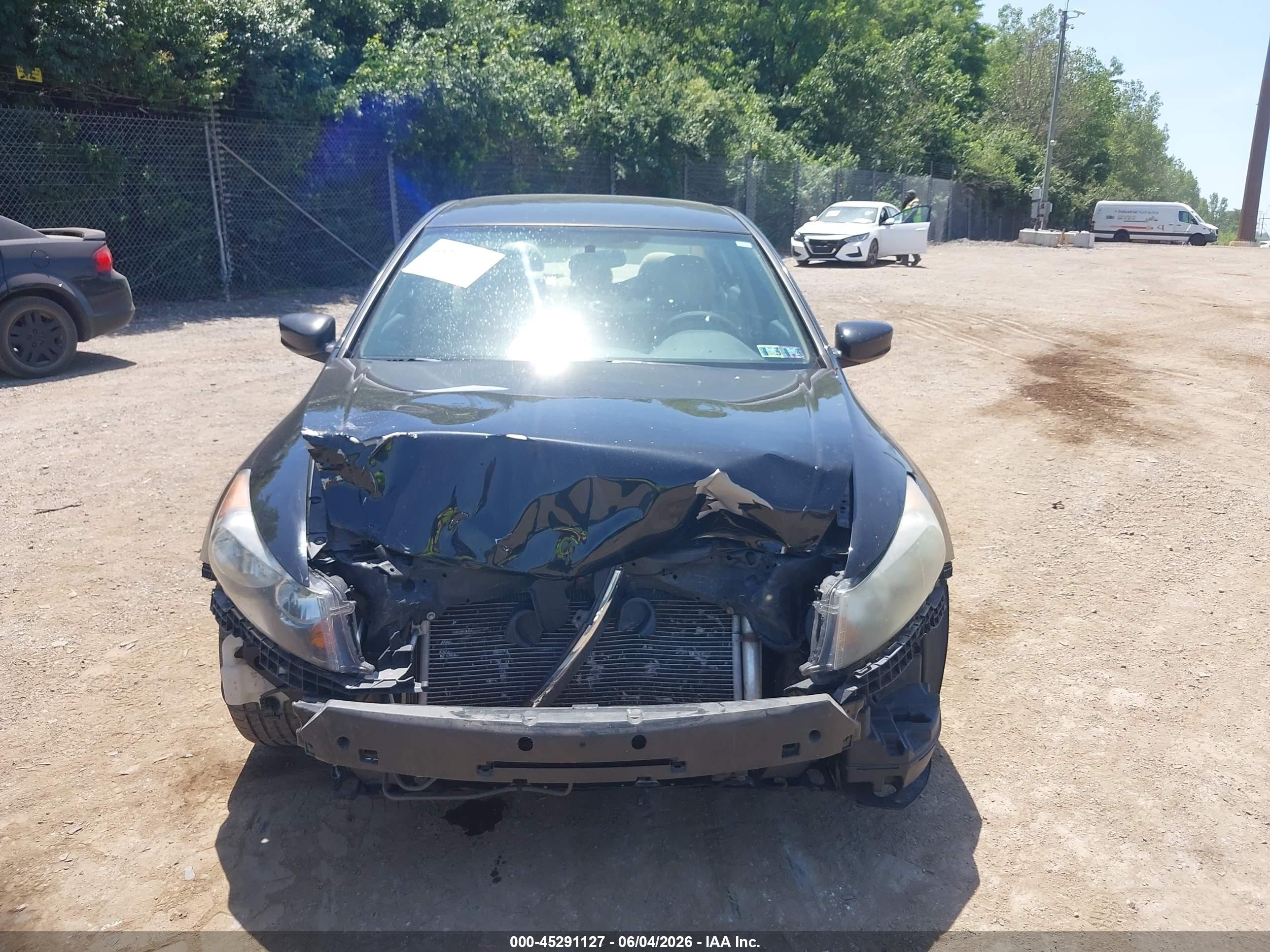 2011 Honda Accord 2.4 Lx-p Black vin: 1HGCP2F48BA035950