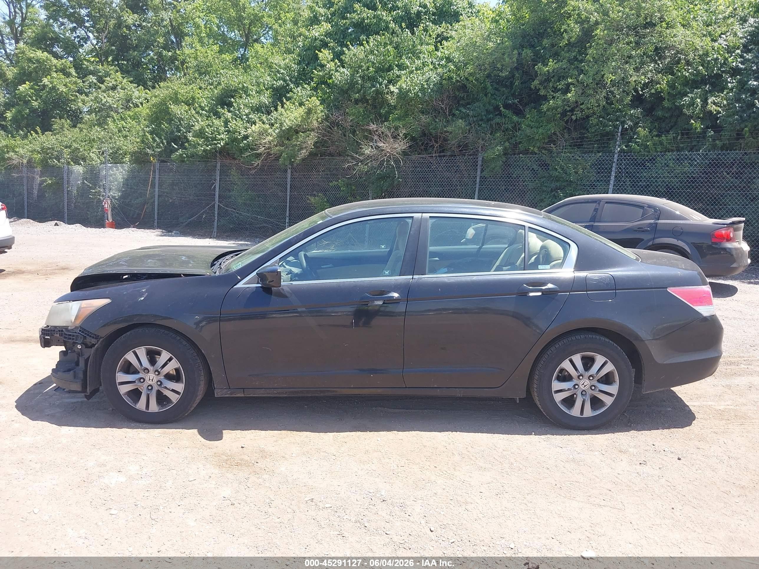 2011 Honda Accord 2.4 Lx-p Black vin: 1HGCP2F48BA035950