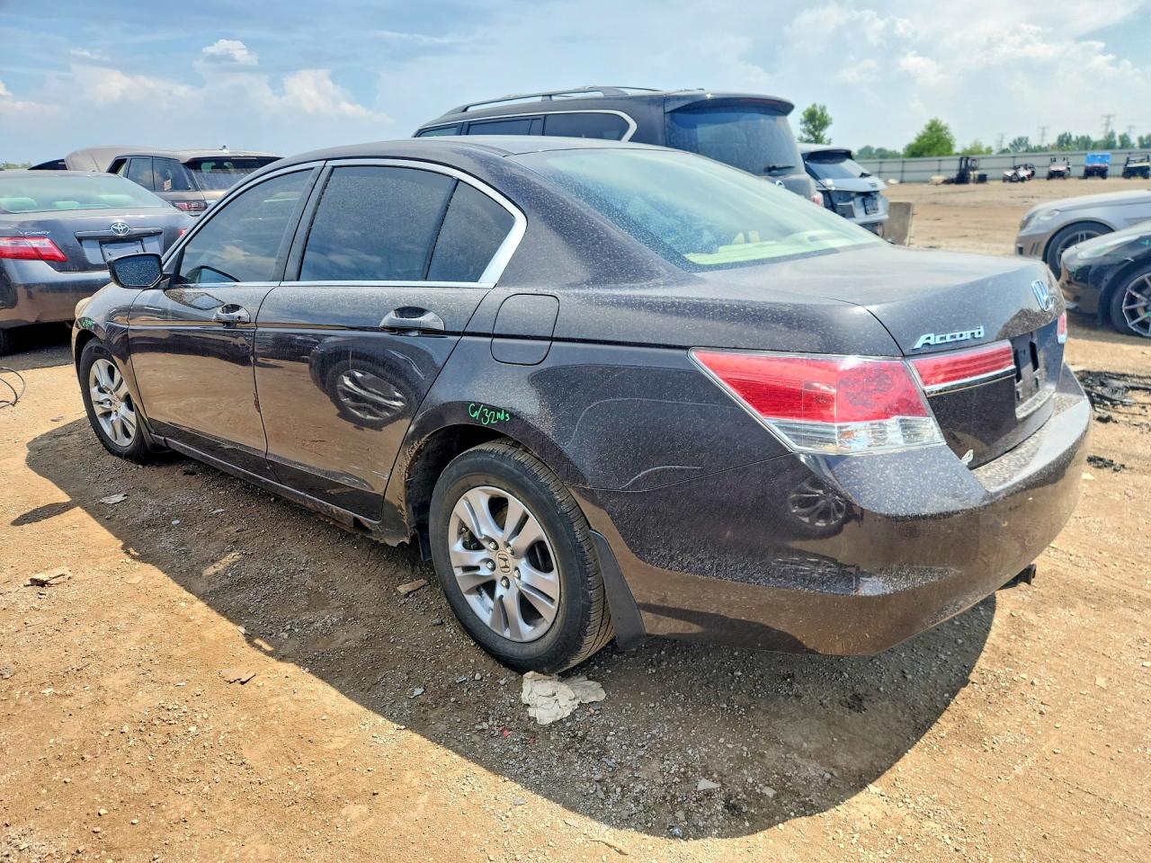 2011 Honda Accord Lxp Gray vin: 1HGCP2F48BA048603