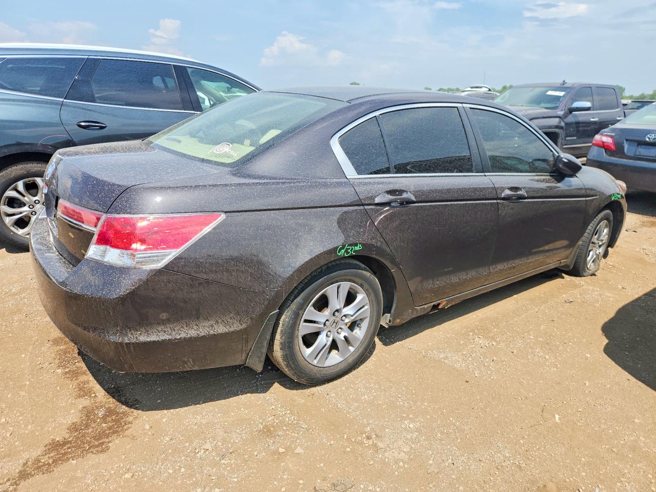 2011 Honda Accord Lxp Gray vin: 1HGCP2F48BA048603