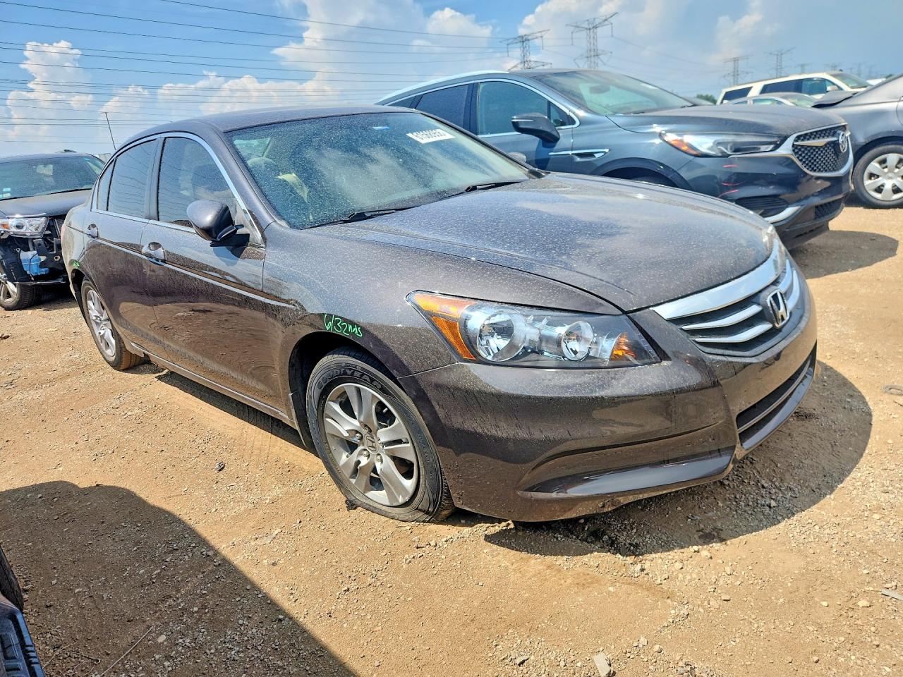 2011 Honda Accord Lxp Gray vin: 1HGCP2F48BA048603