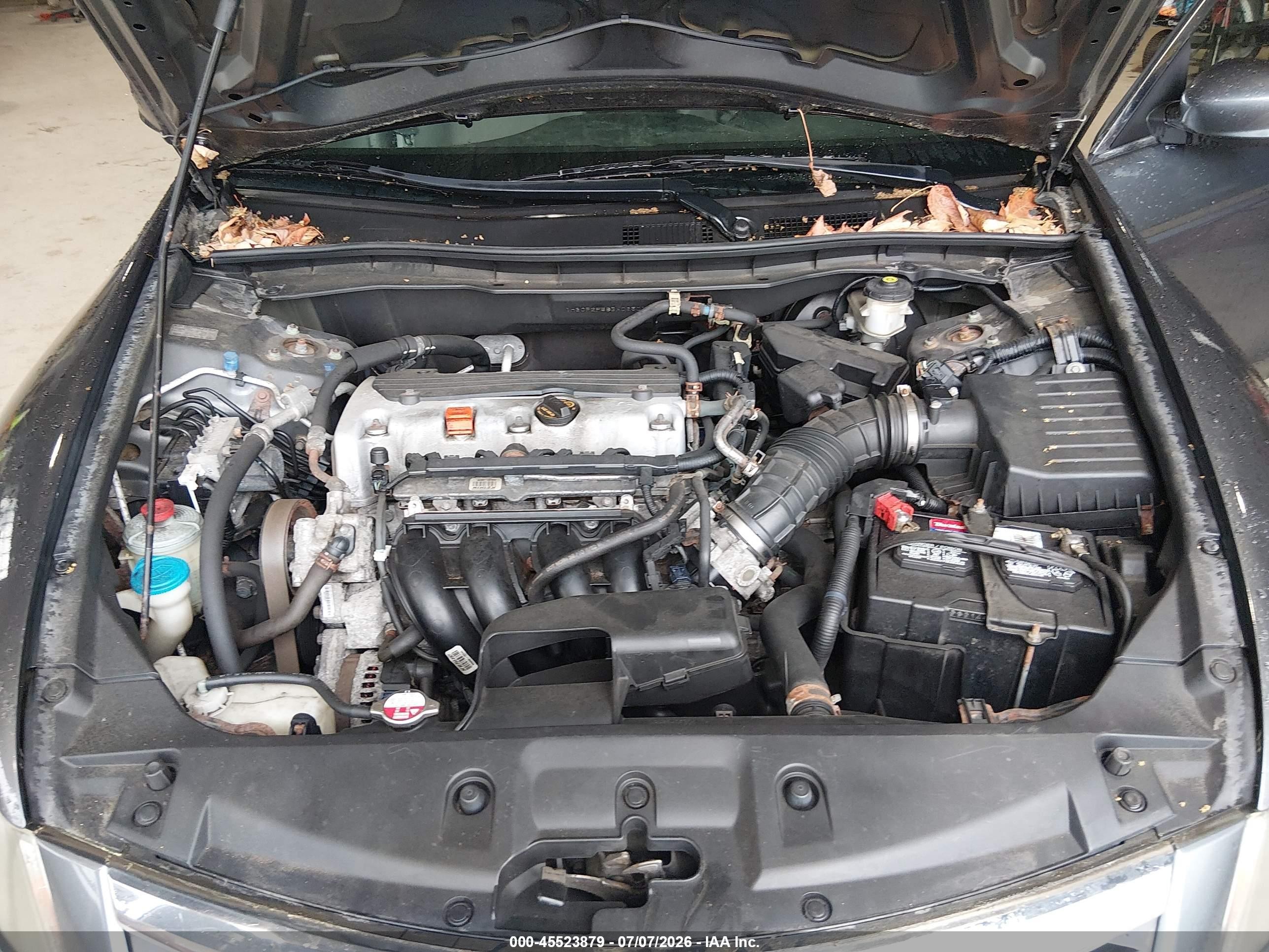 2011 Honda Accord 2.4 Lx-p Gray vin: 1HGCP2F48BA065014