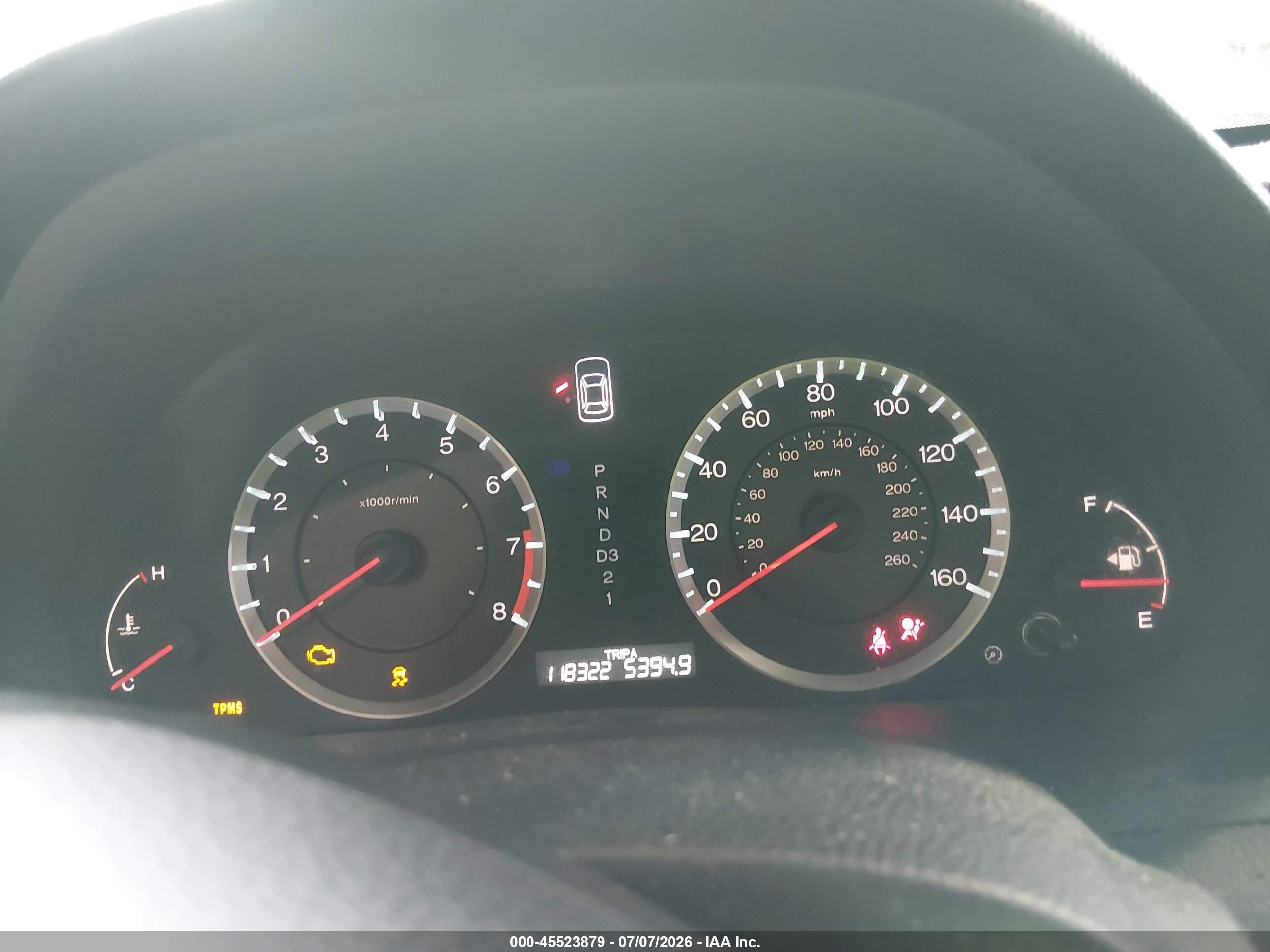 2011 Honda Accord 2.4 Lx-p Gray vin: 1HGCP2F48BA065014